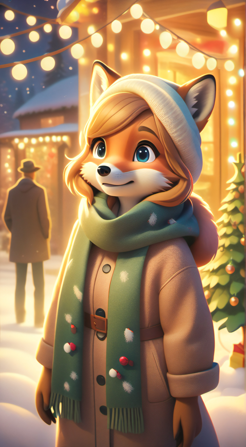 ai character: Ginger Spice background