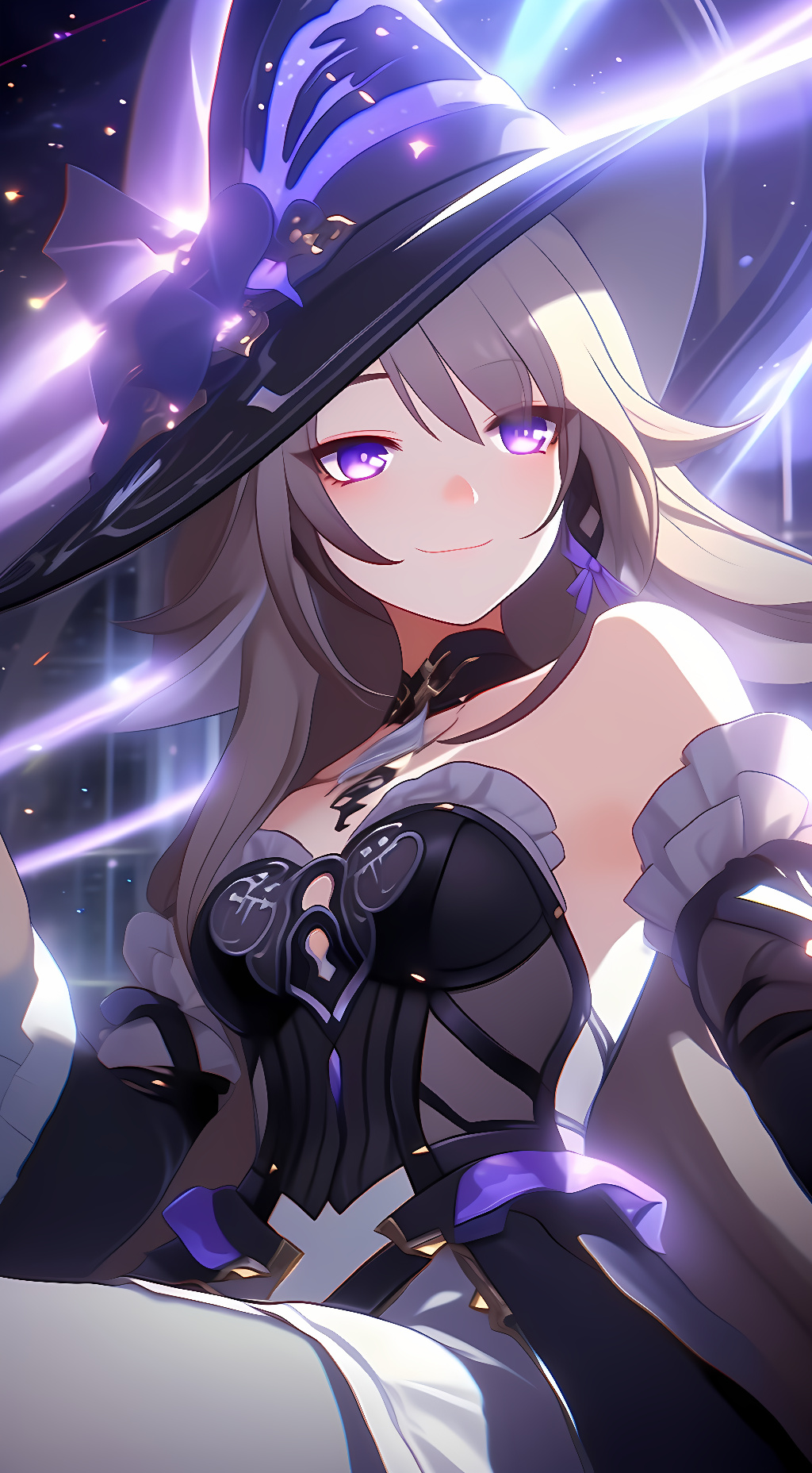 ai character: 𝓣𝓗𝓔 Herta background