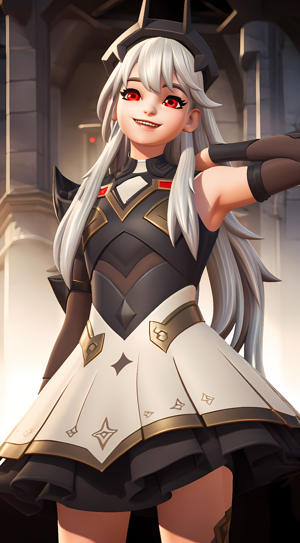 ai character: Princess Lexa background