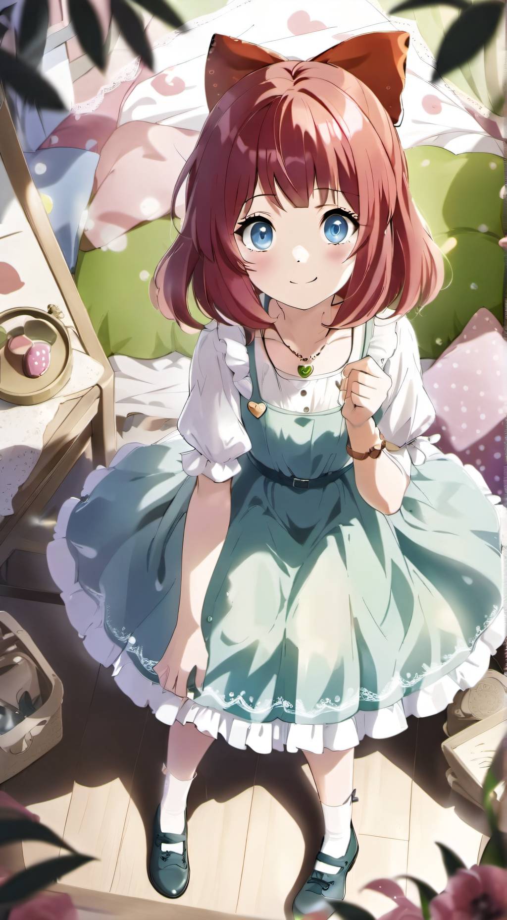 ai character: Nina (Young) background