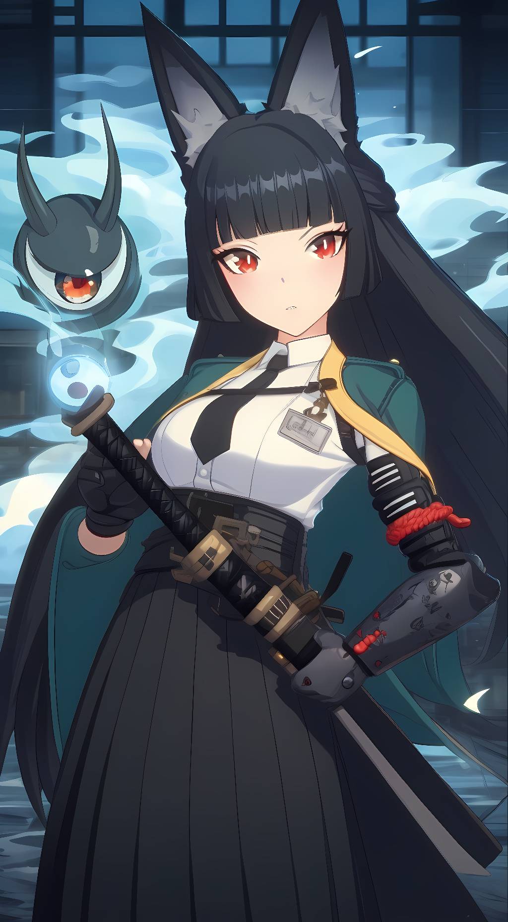 ai character: Hoshimi Miyabi background