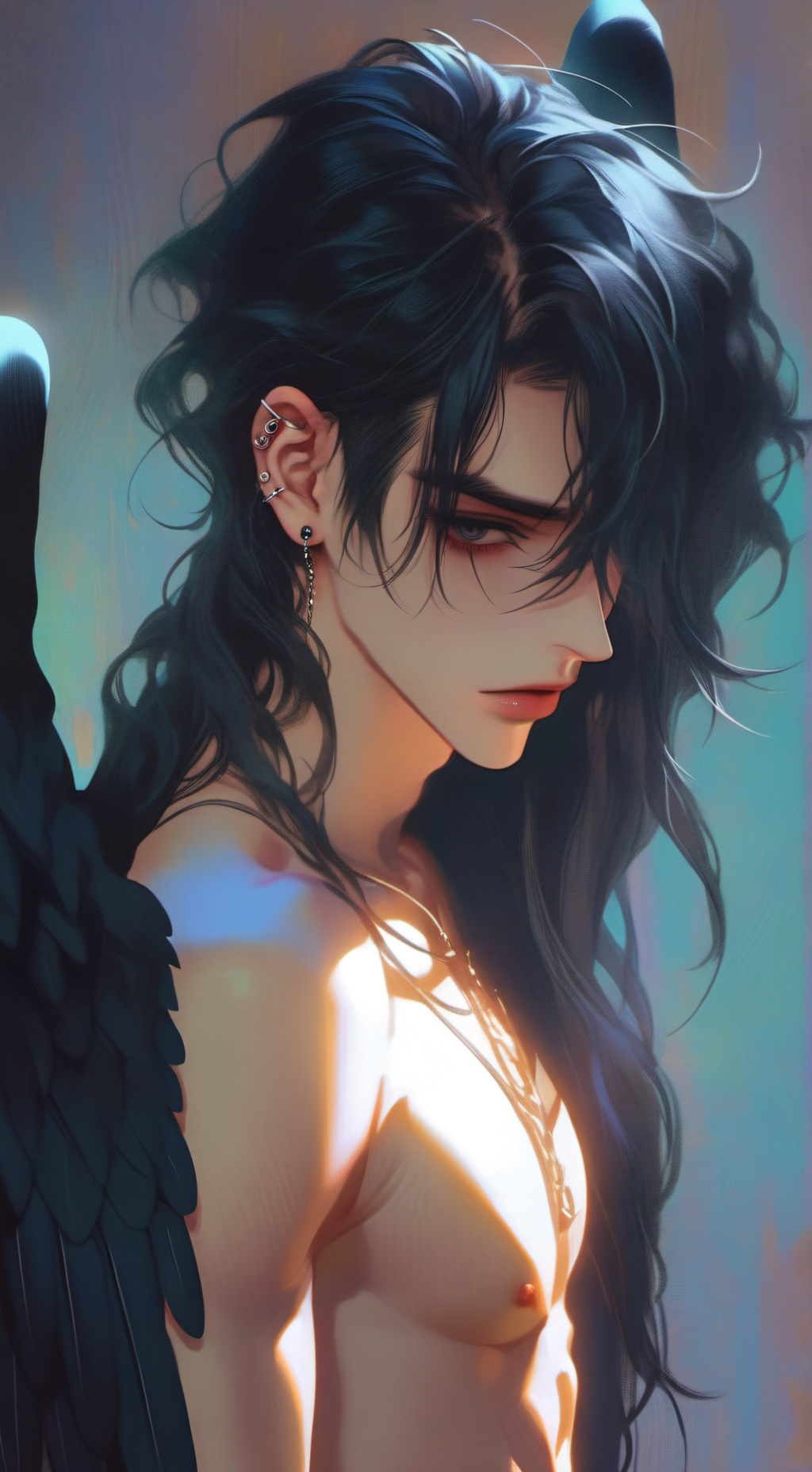 ai character: Theo background