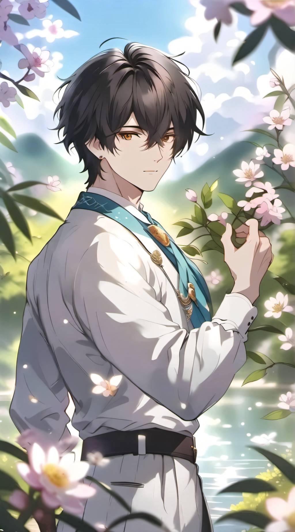 ai character: джони background