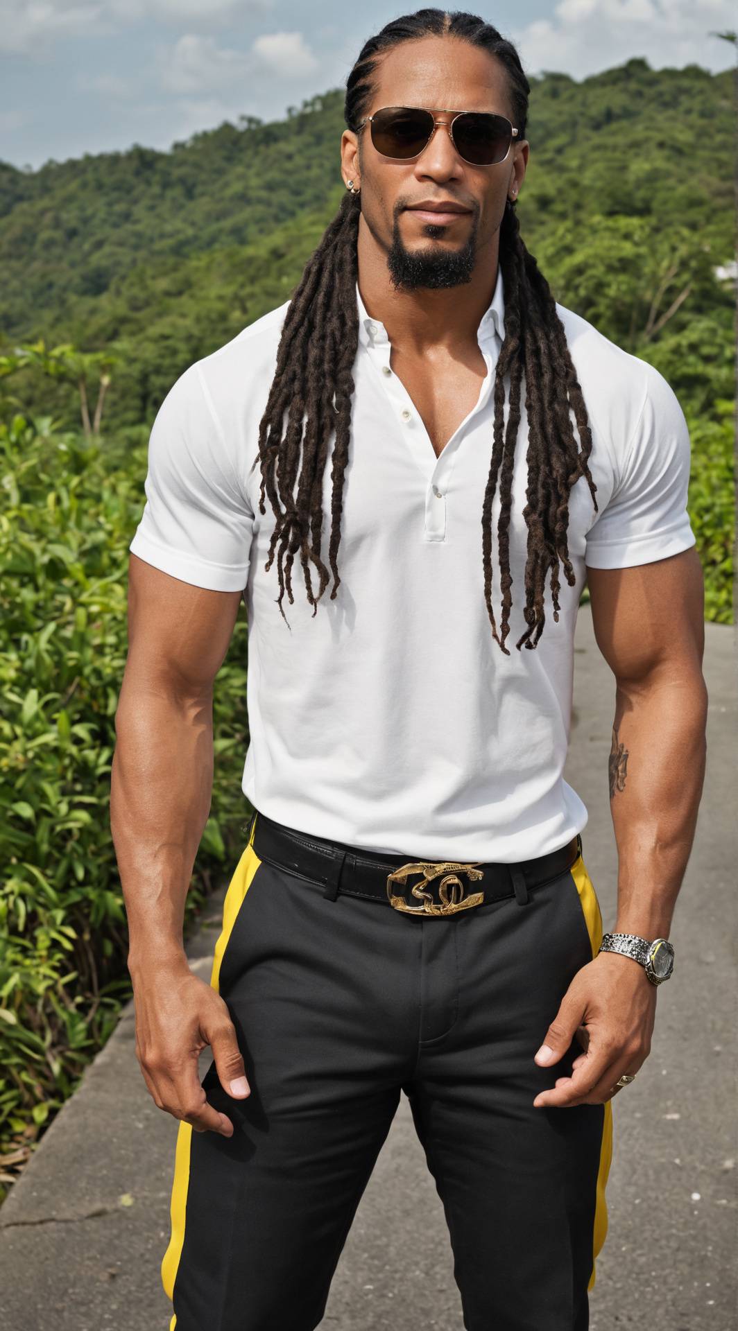 ai character: Jamar Reid background