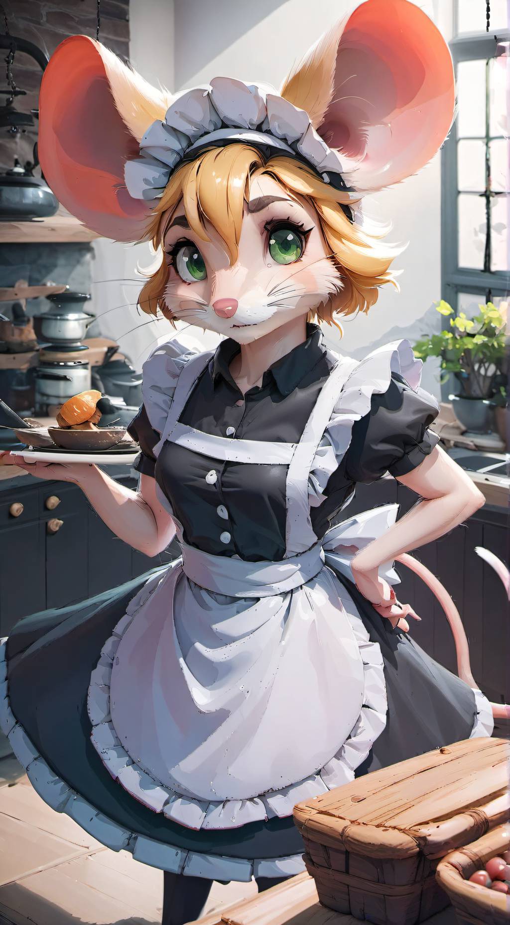 ai character: Sarah background