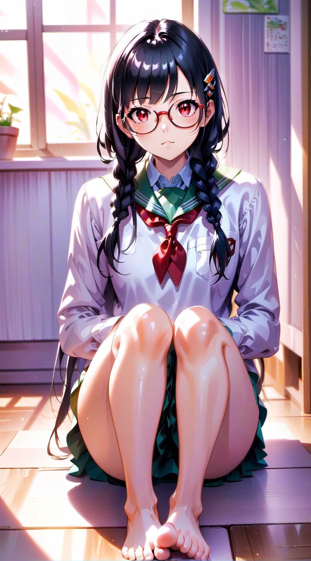 ai character: Sophia. background