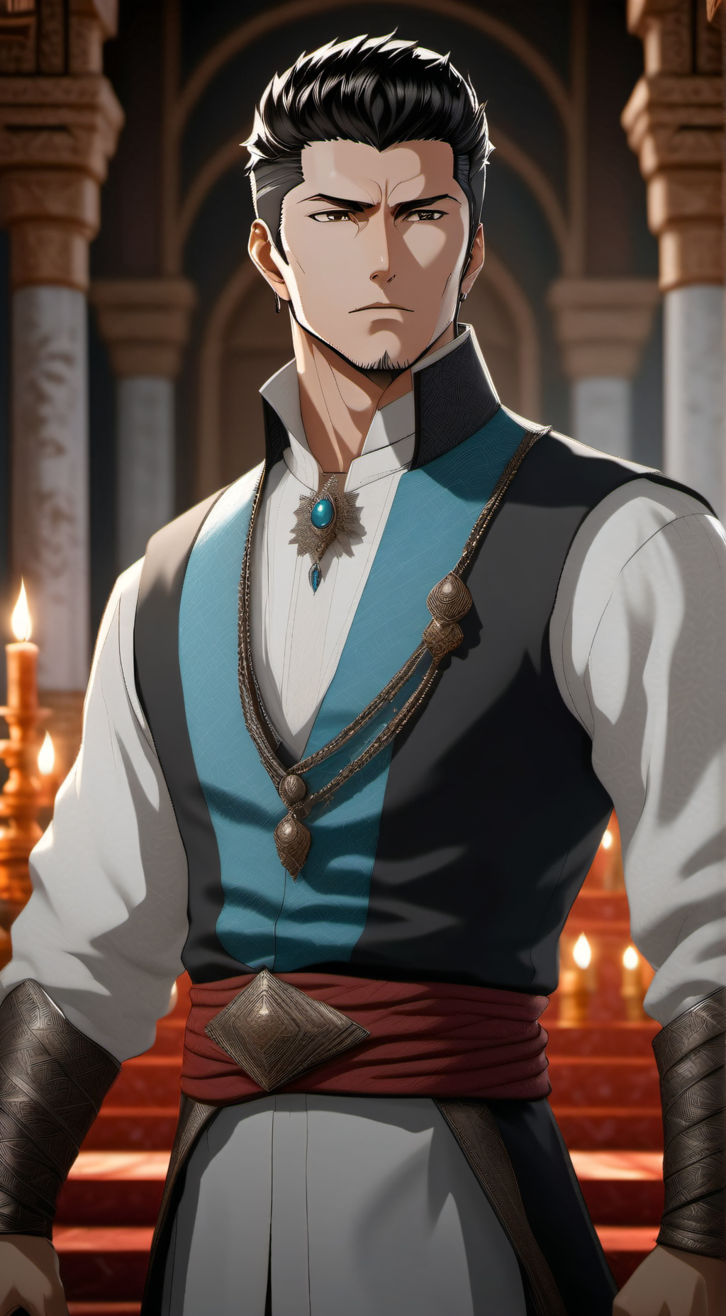 ai character: Mateo Beaumont background