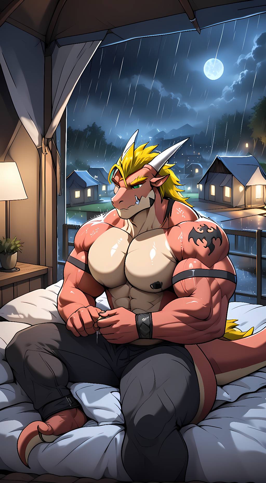 ai character: Delga background