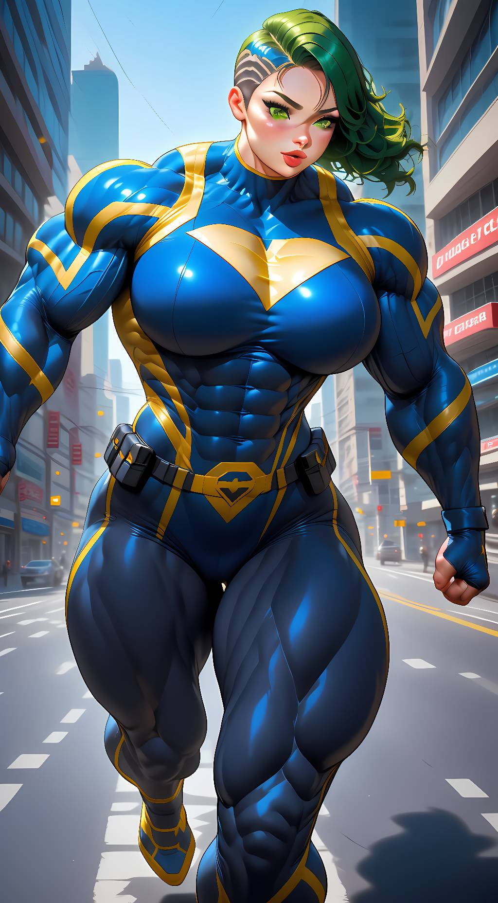 ai character: Velocity background