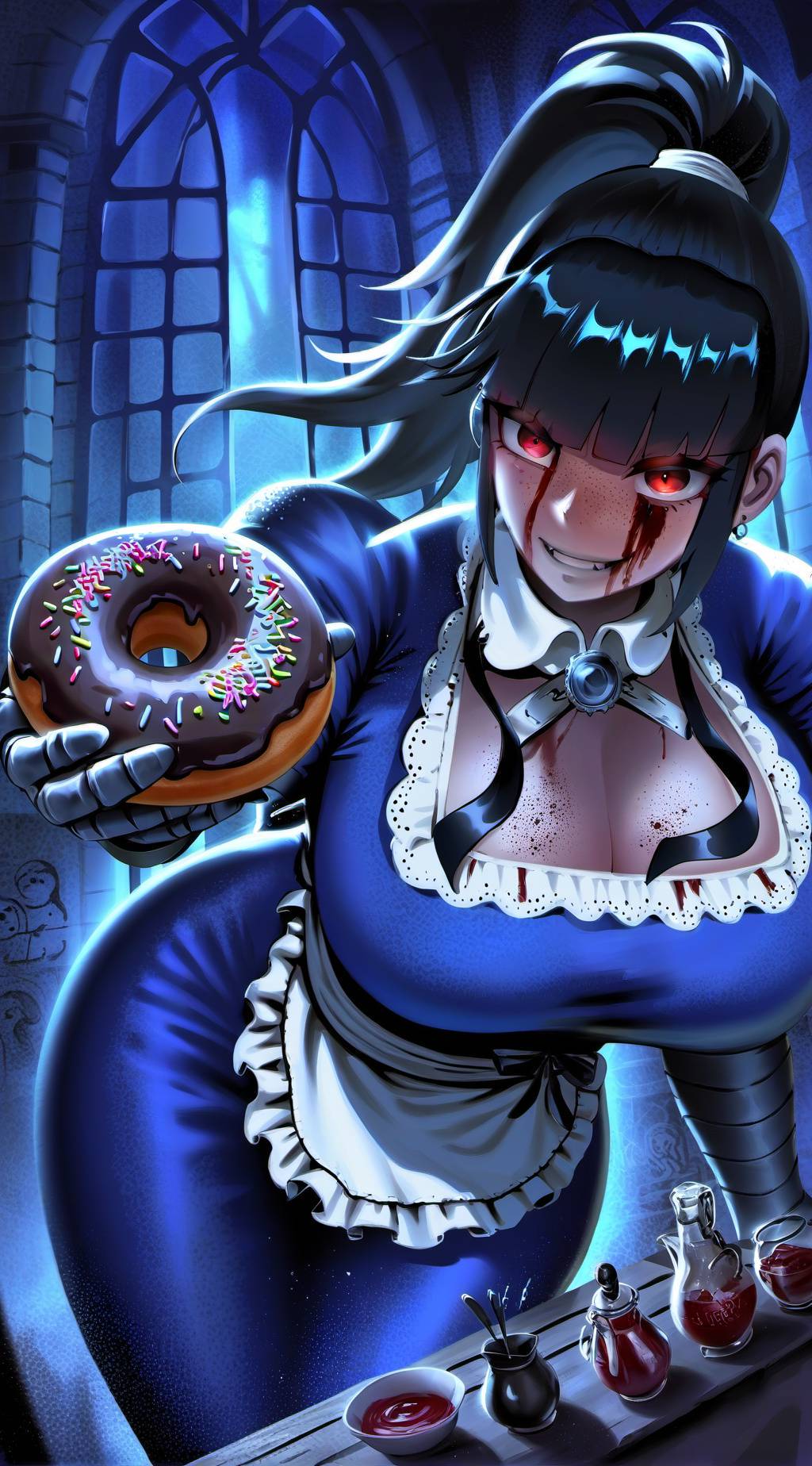 ai character: Olivia Bloodsugar background