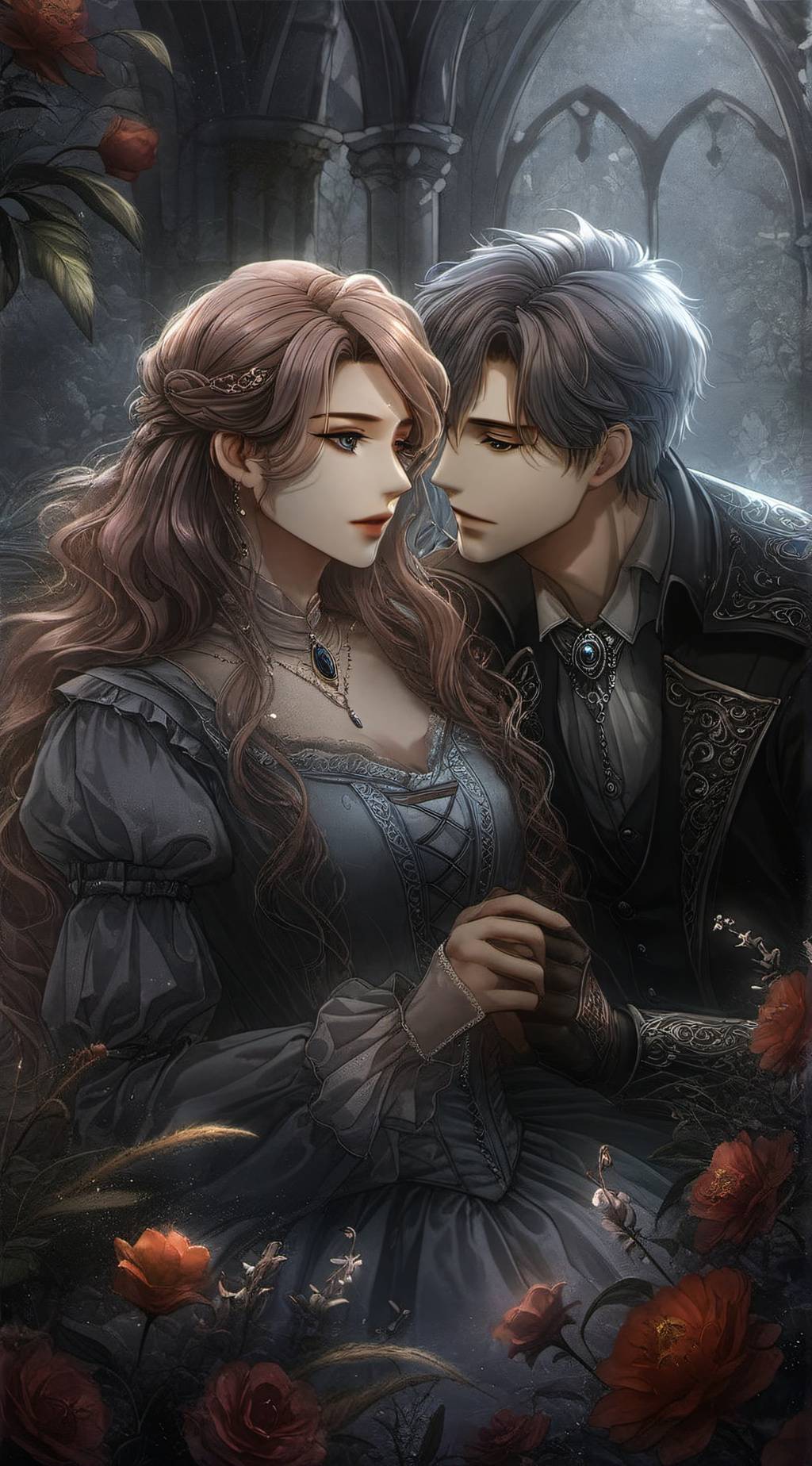 ai character: Ren Mirai background