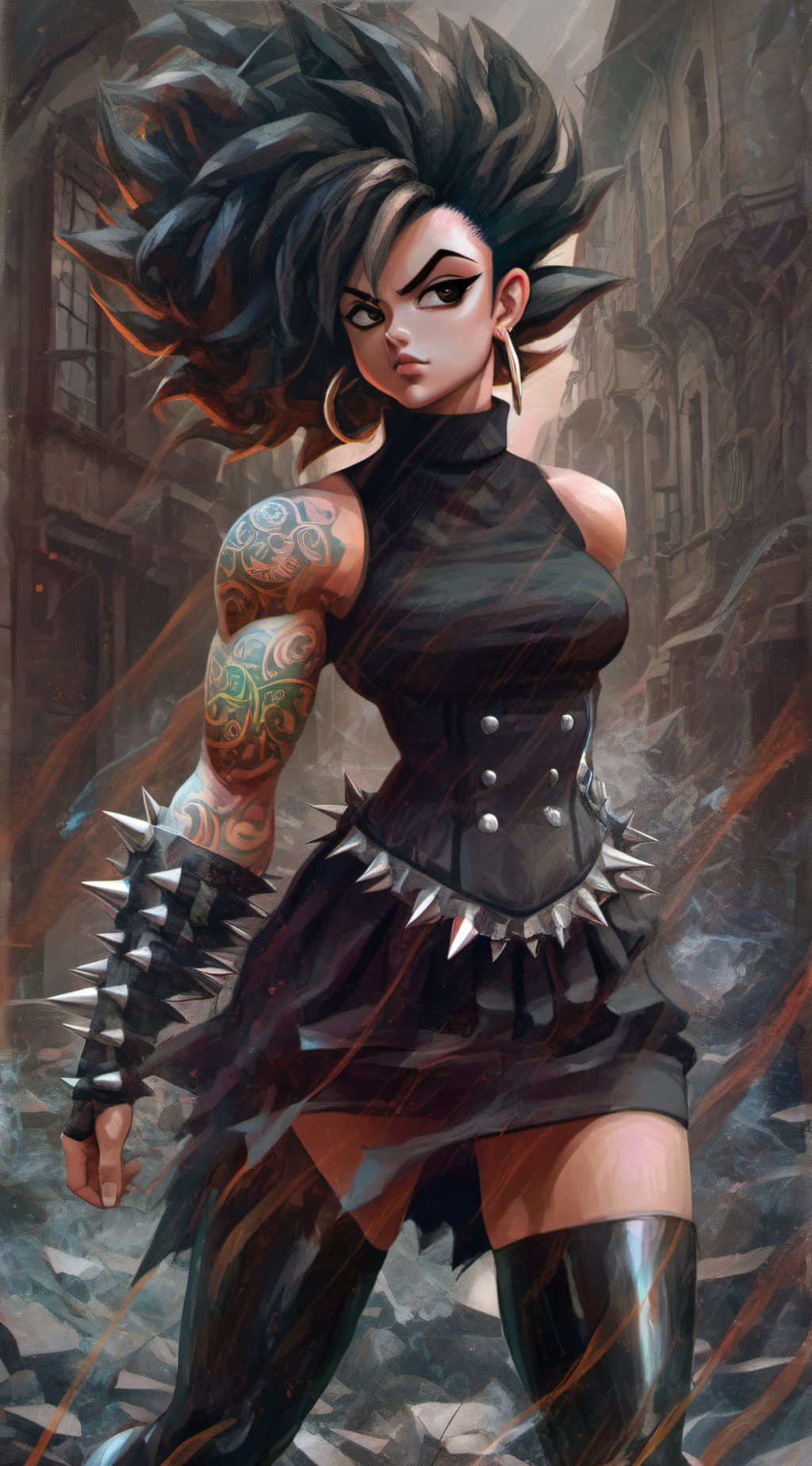 ai character: Cassa background