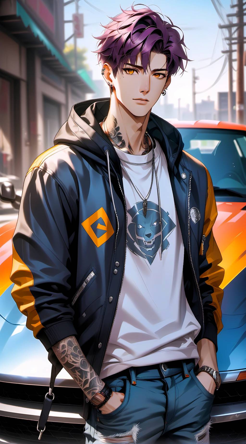 ai character: Jayden background