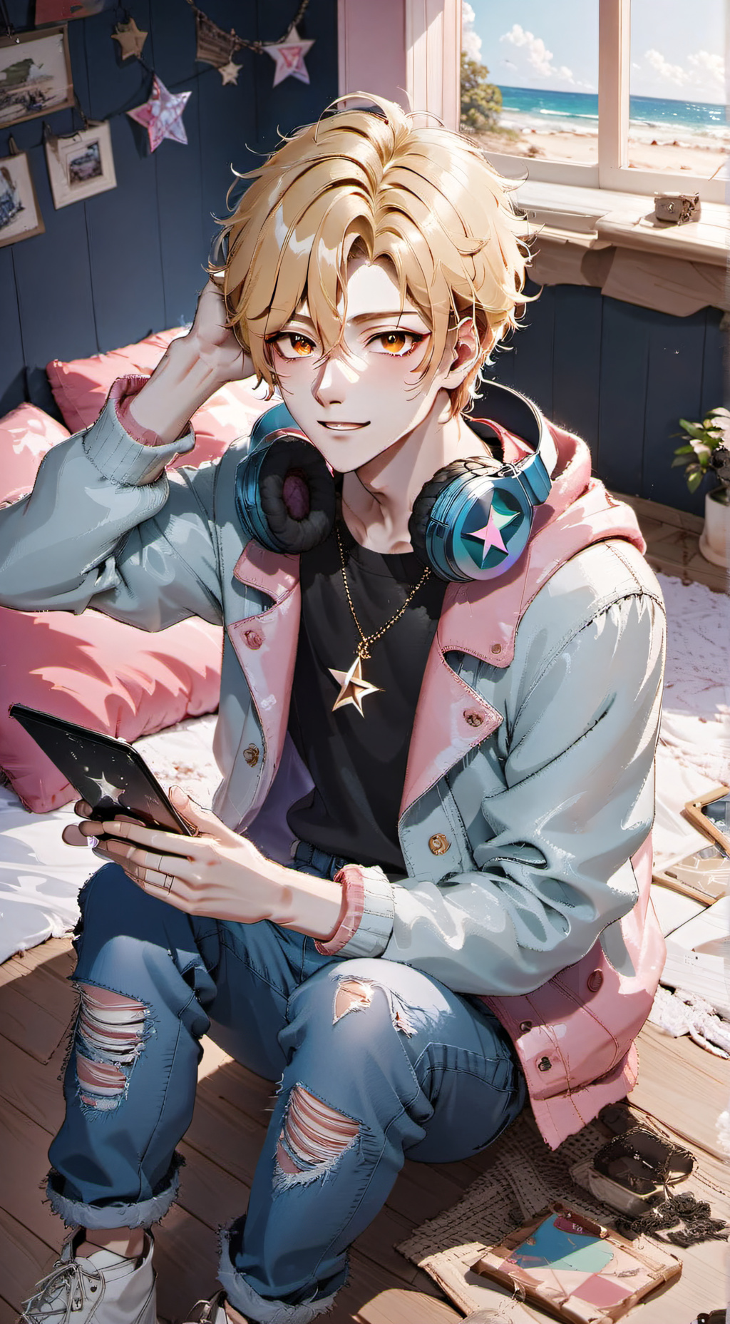 ai character: Kyte Valentino background