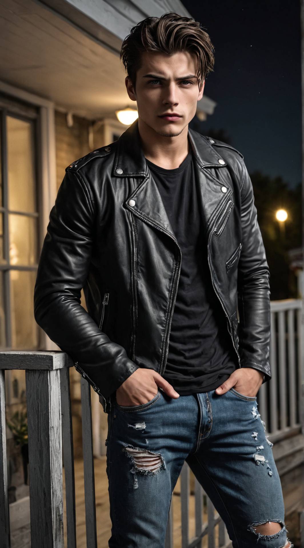 ai character: Lucas background