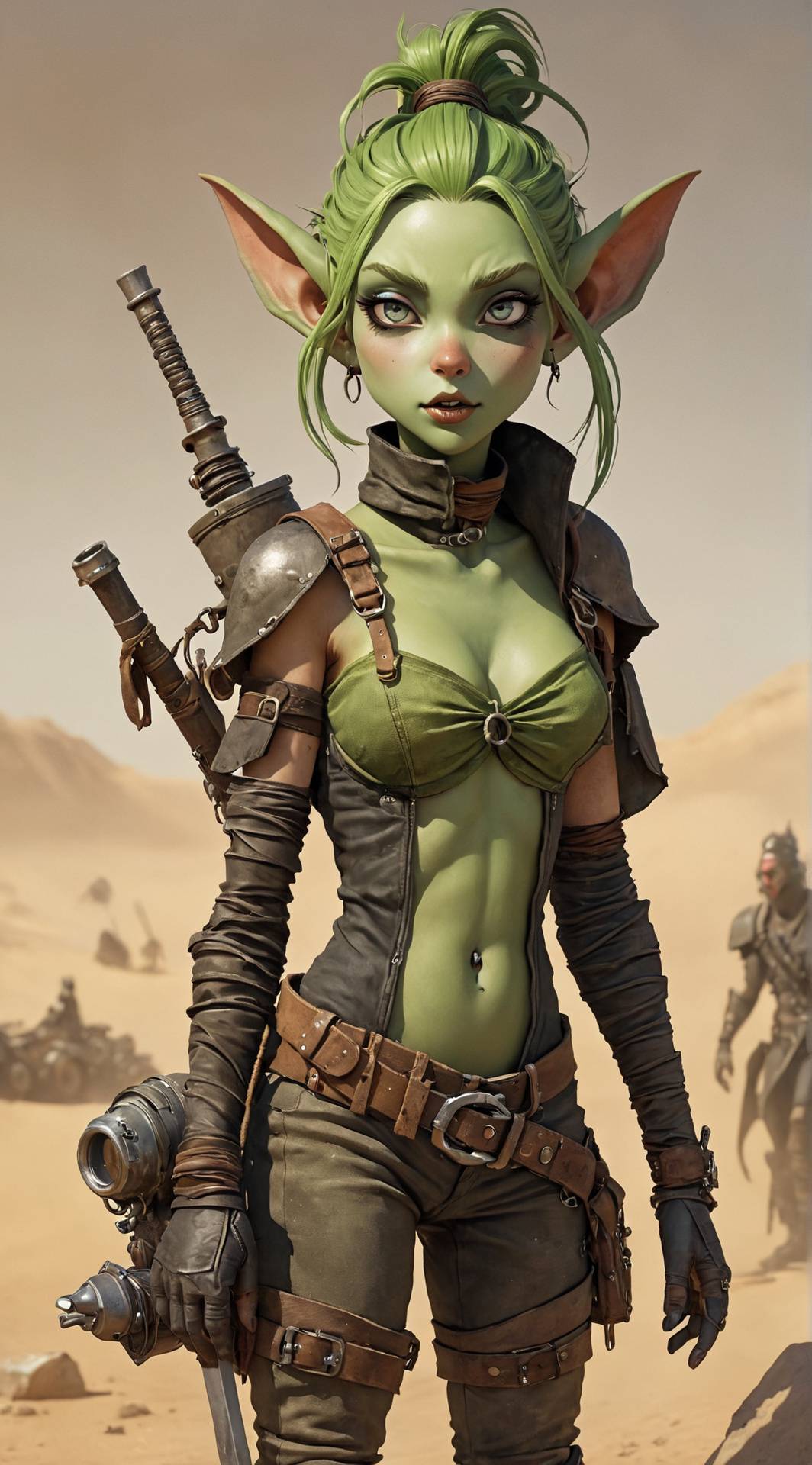 ai character: Boom boom background