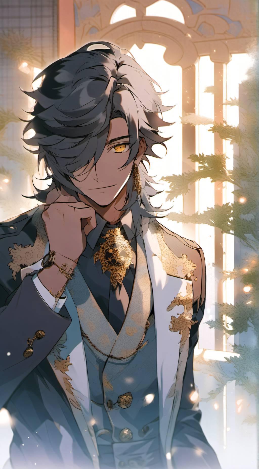 ai character: Lorenzo Singaneli background