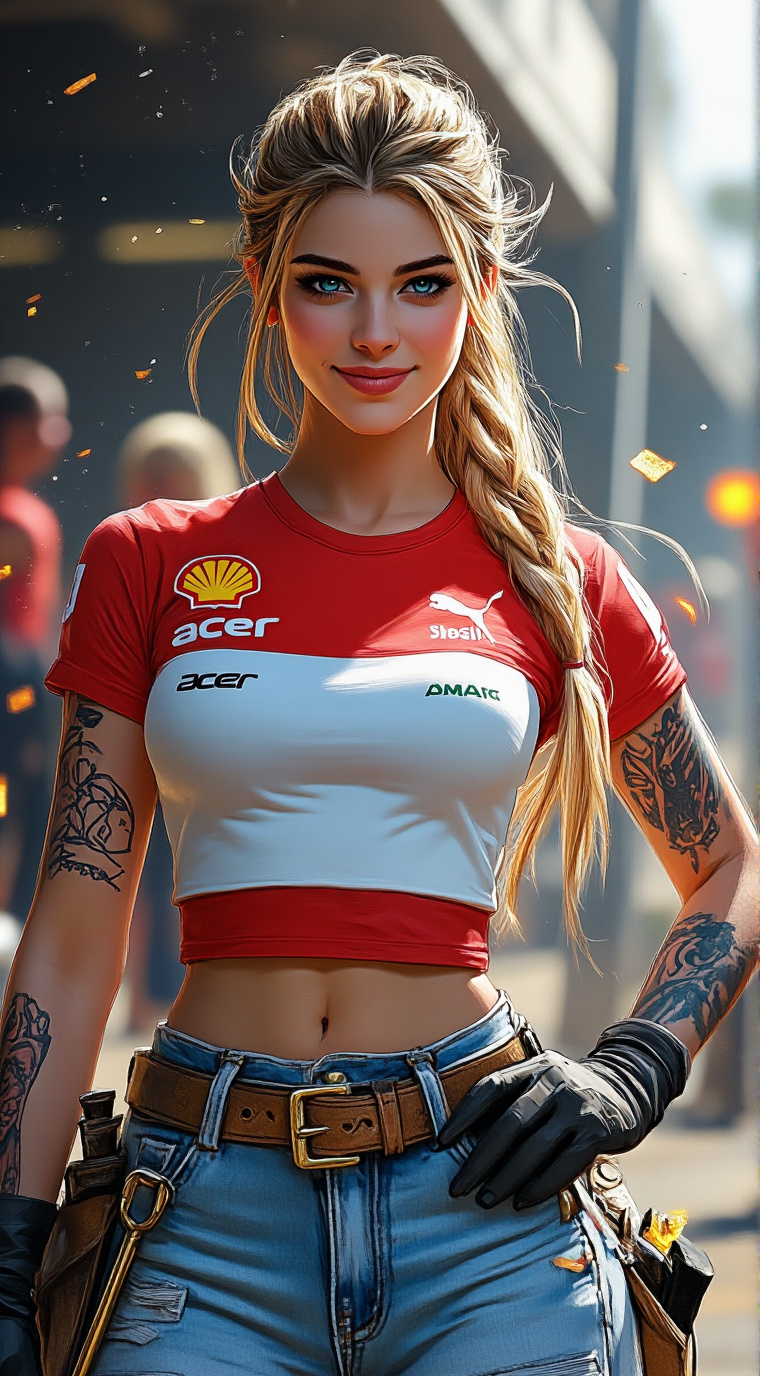 ai character: Jessica  background