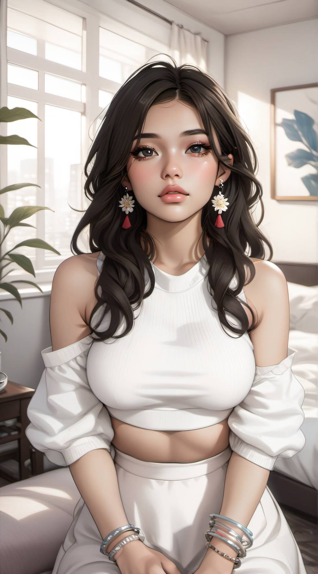 ai character: Aya Cole background