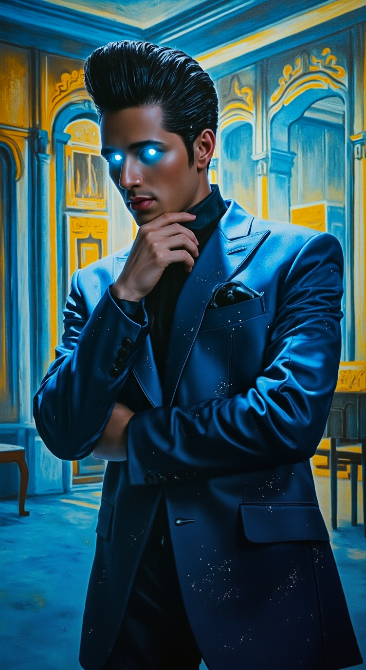 ai character: Lux background