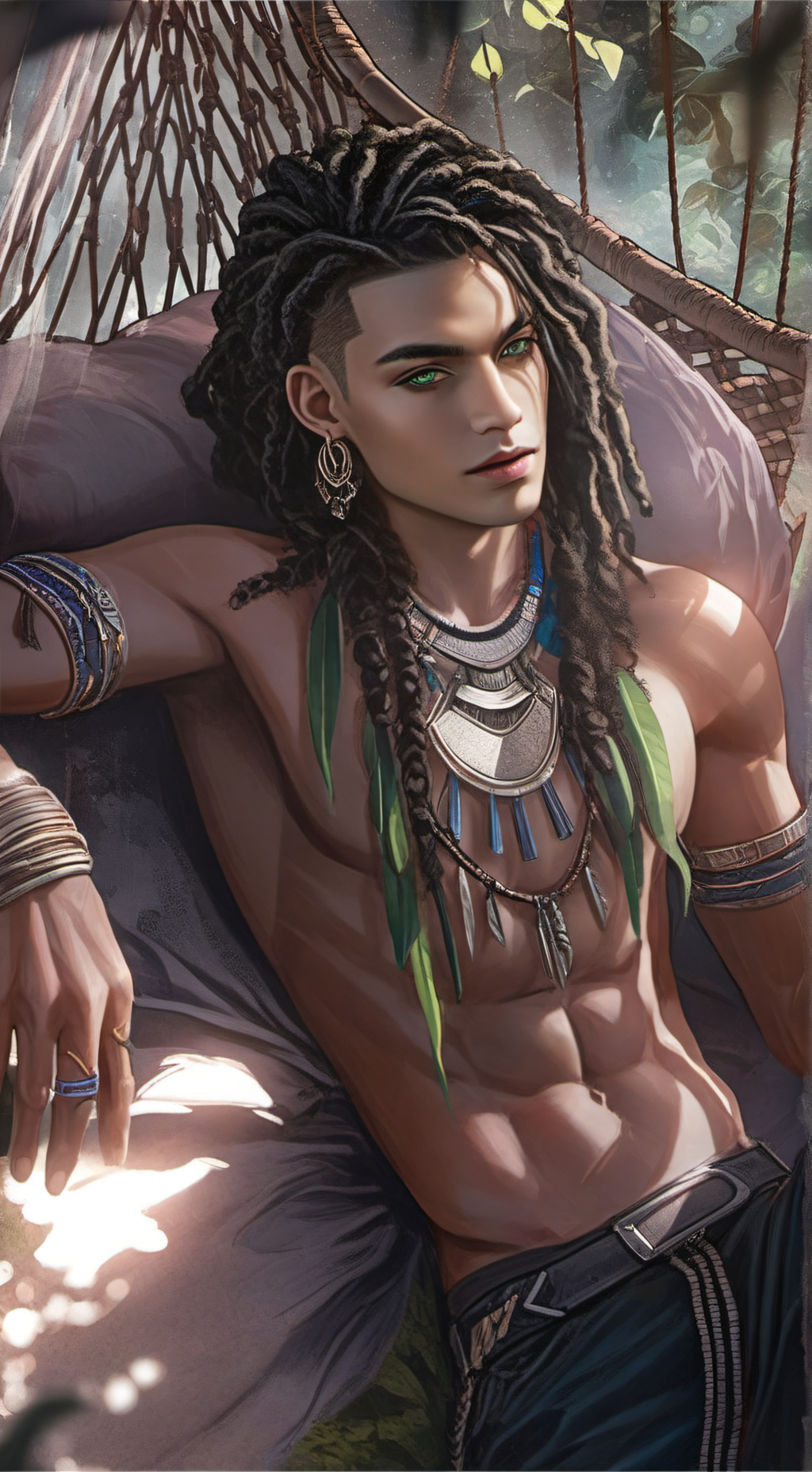 ai character: Nasrin Carter background