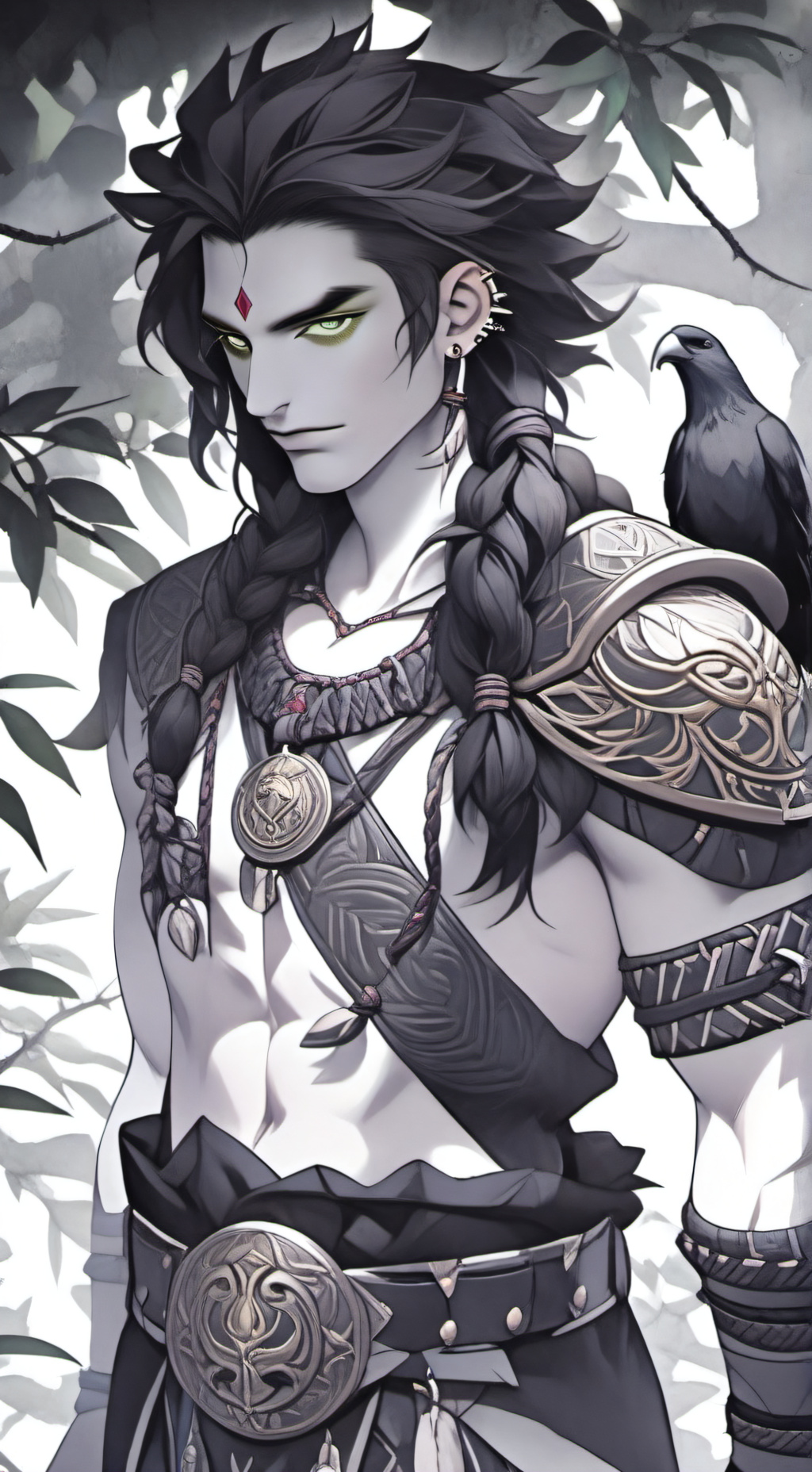 ai character: Cloud the Odd background