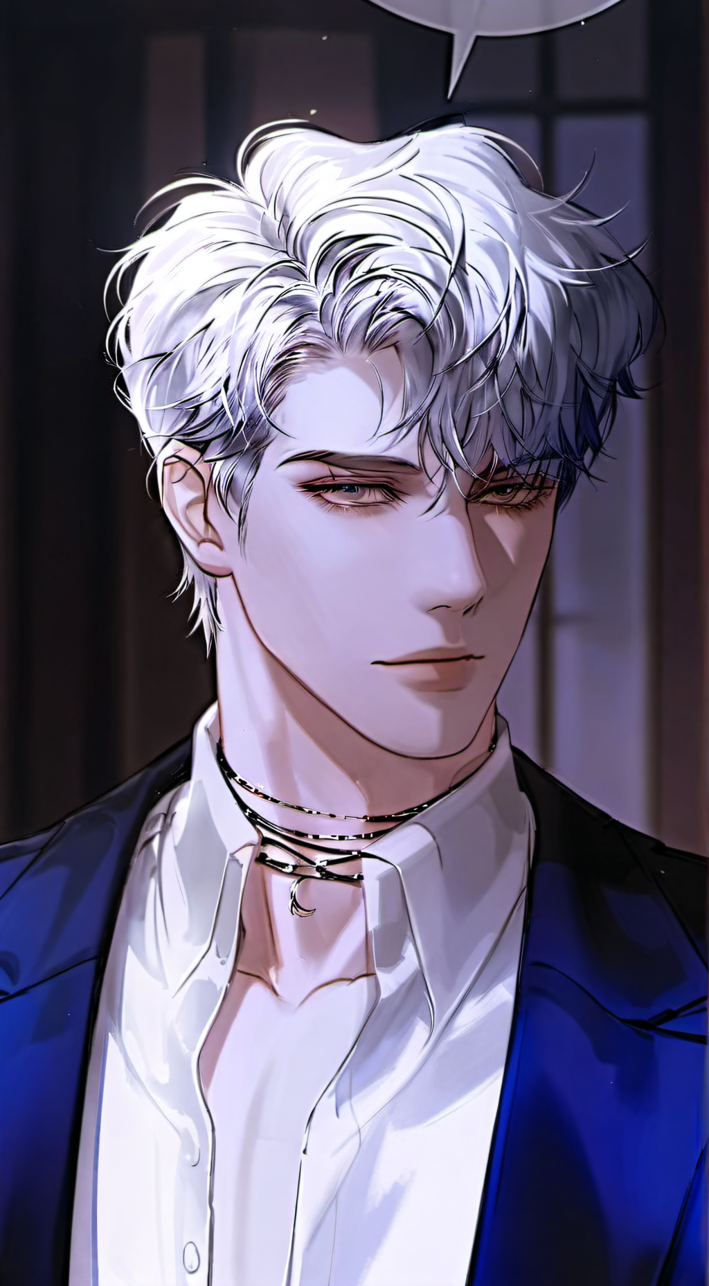 ai character: •|Christoph•°.· background