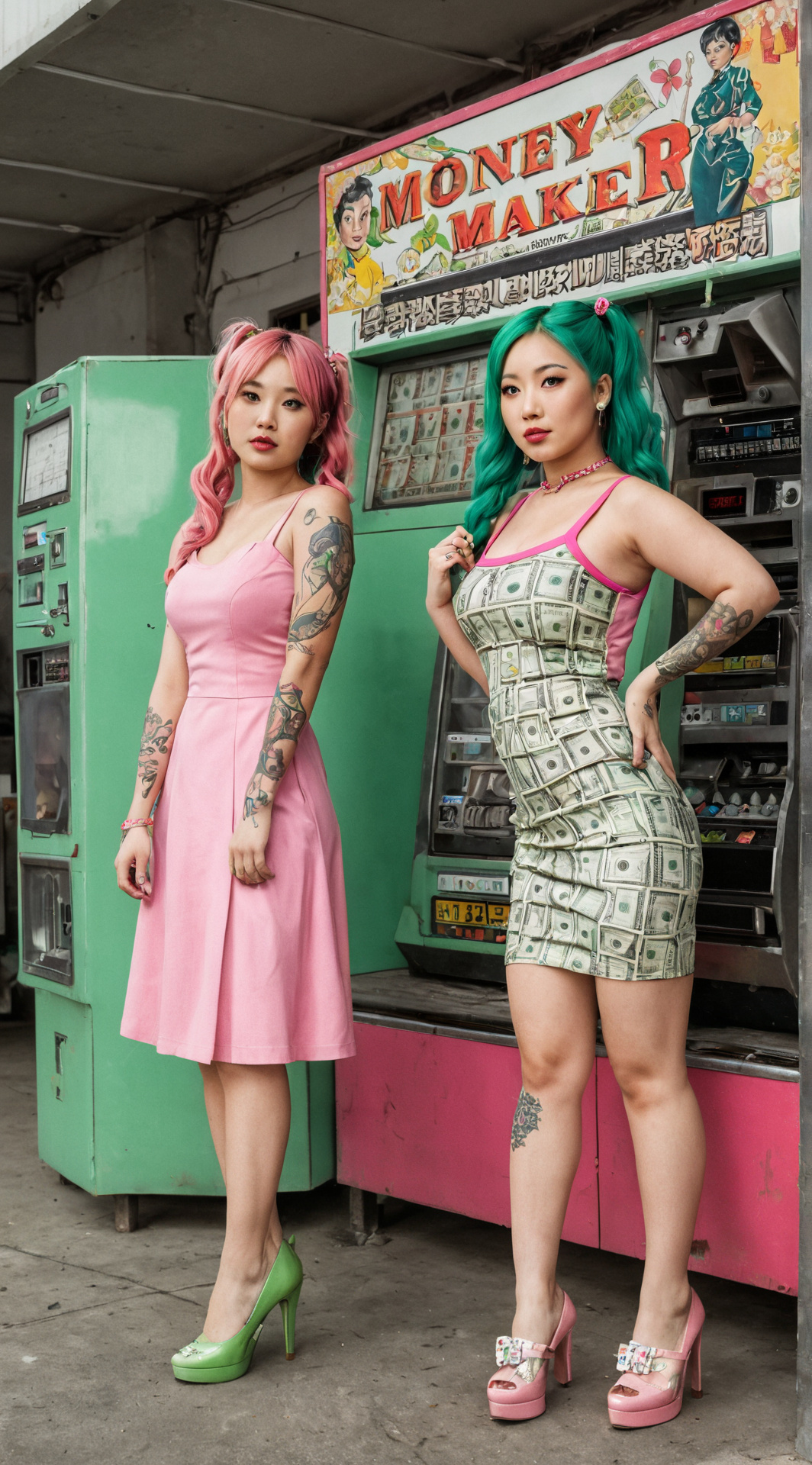 ai character: Money Maker background