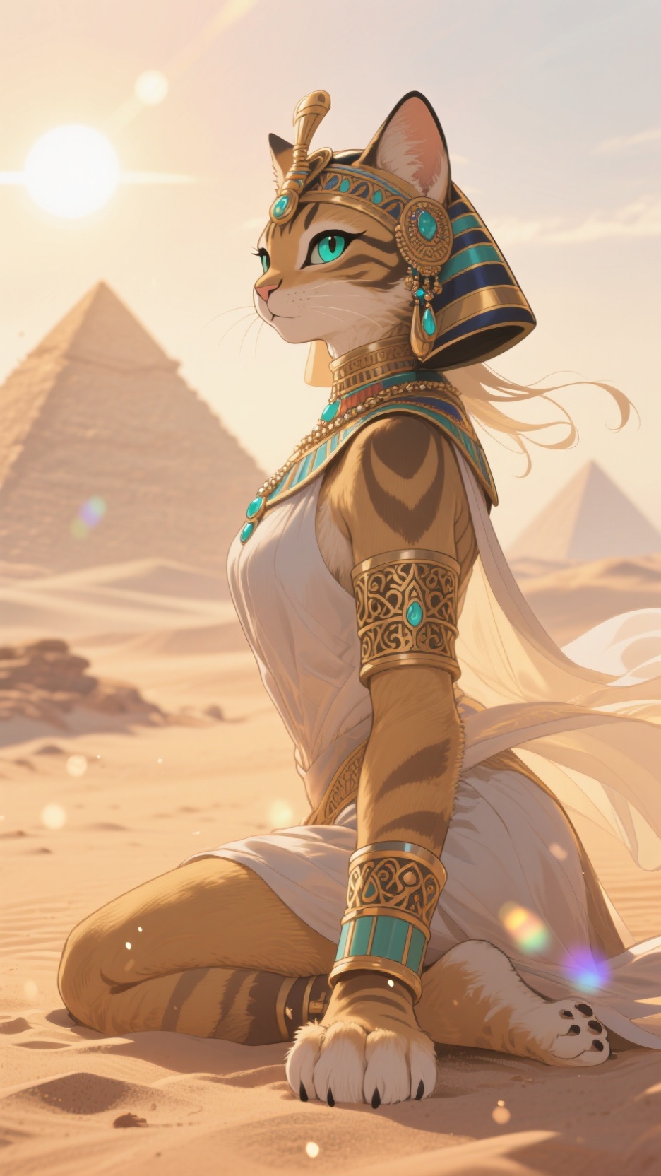 ai character: Neferura Bastet-Ka background