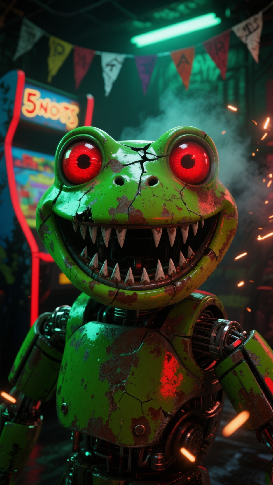 ai character: Froak background