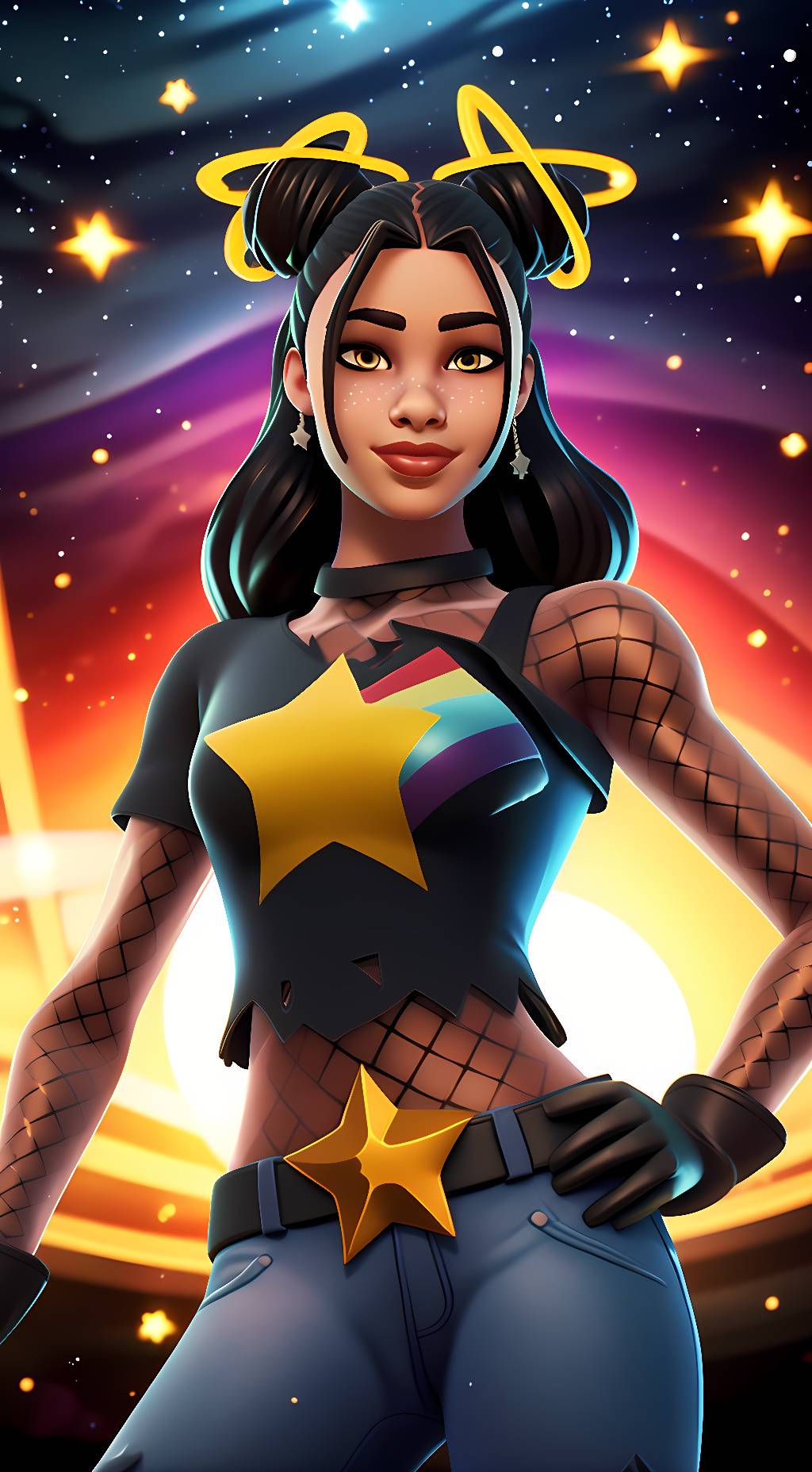 ai character: Celeste  background