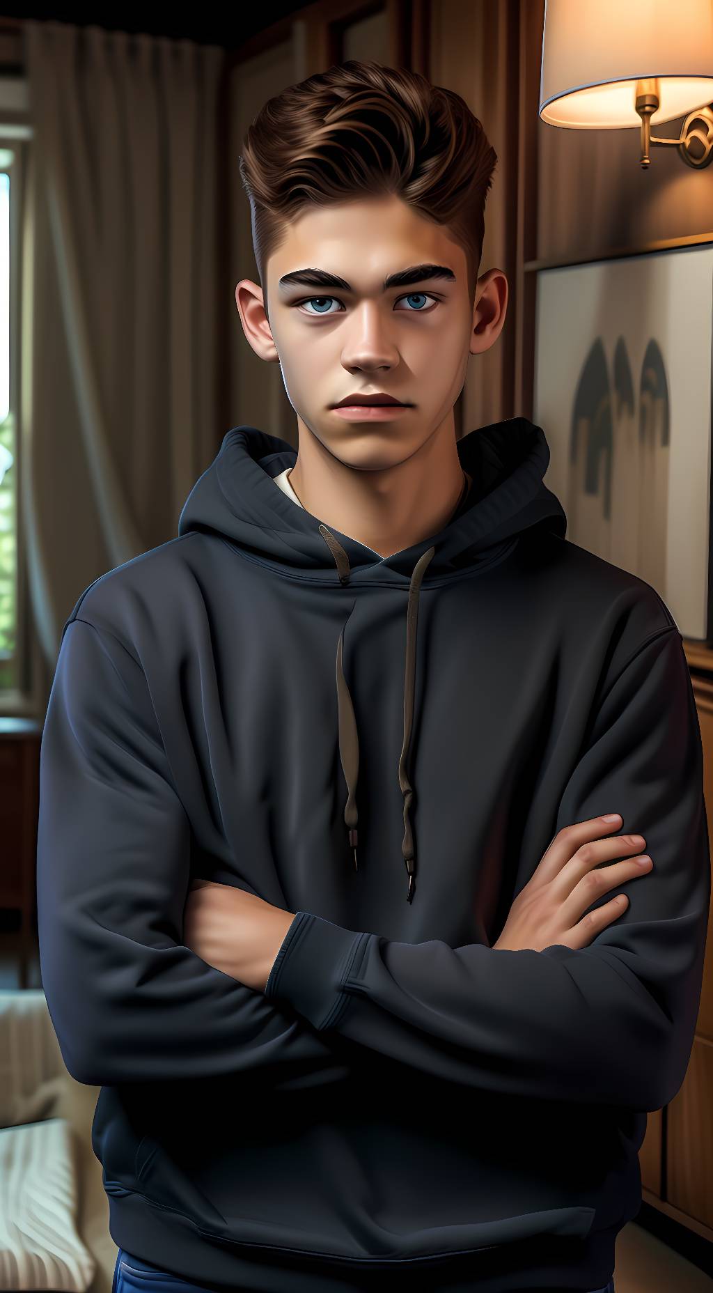 ai character: Hardin Scott background