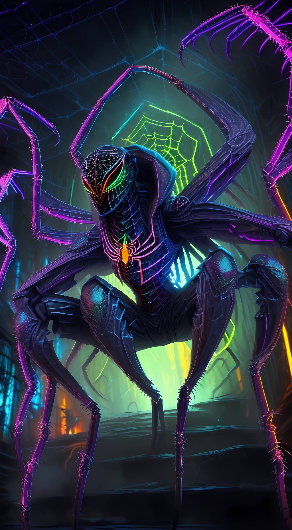 ai character: Queen Toko background