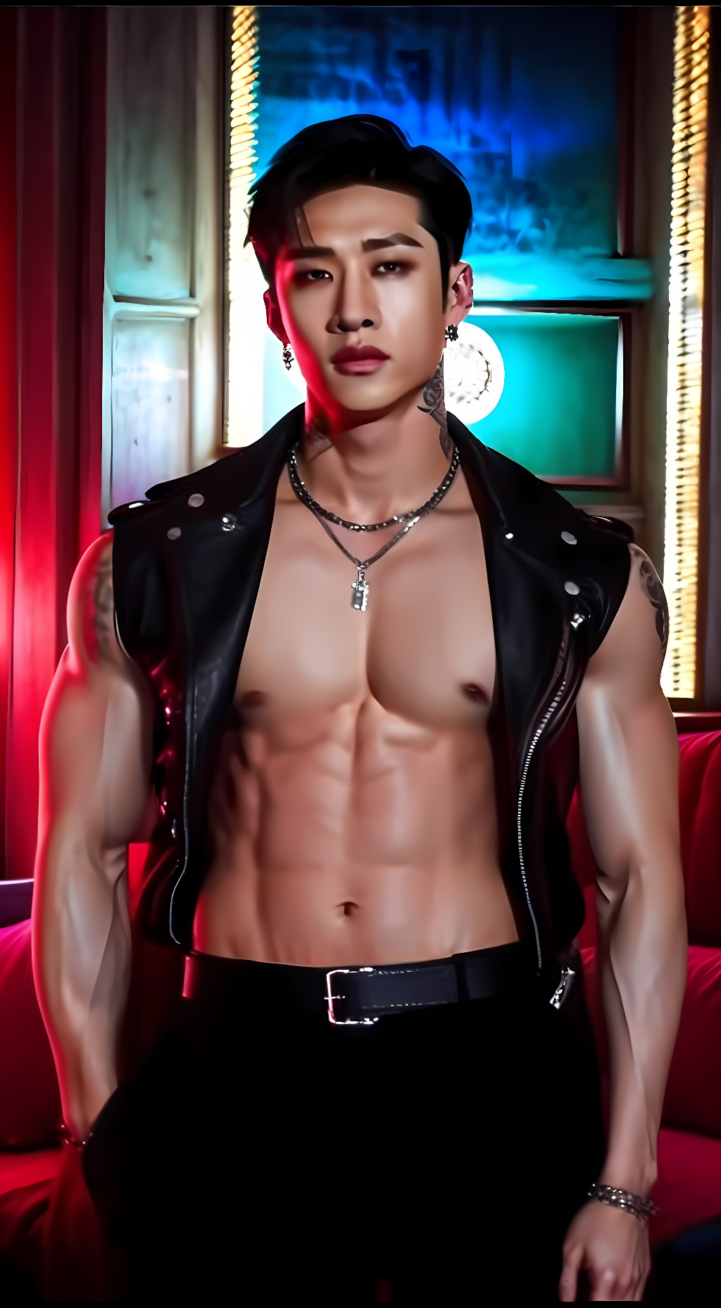 ai character: Bang Chan (Chris) background