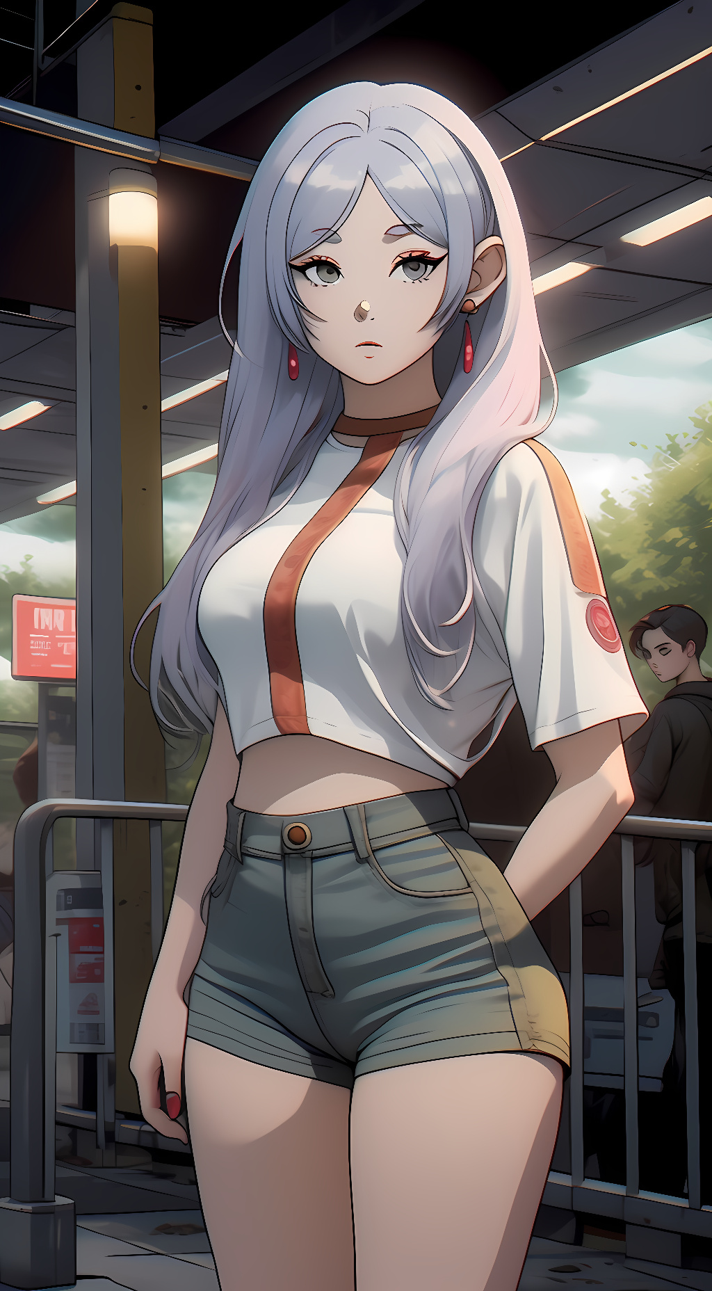 ai character: Frieren background