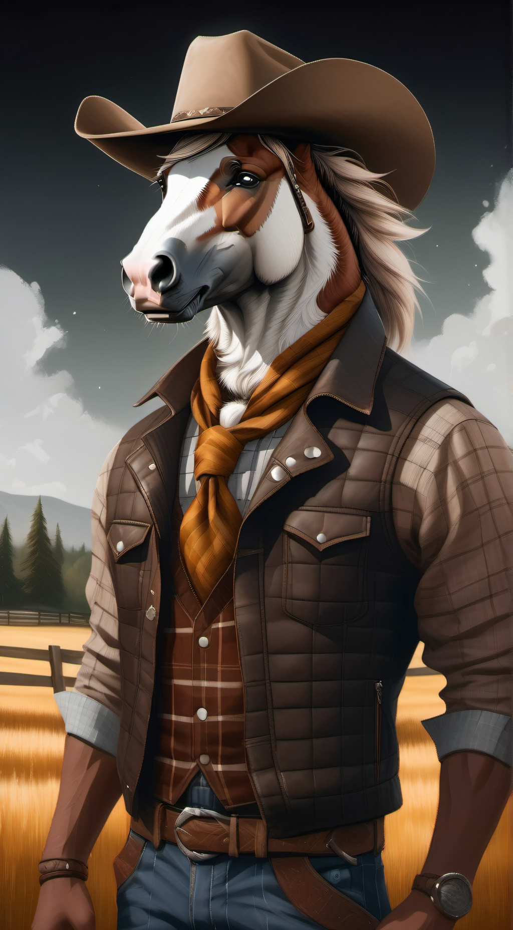 ai character: Buck background