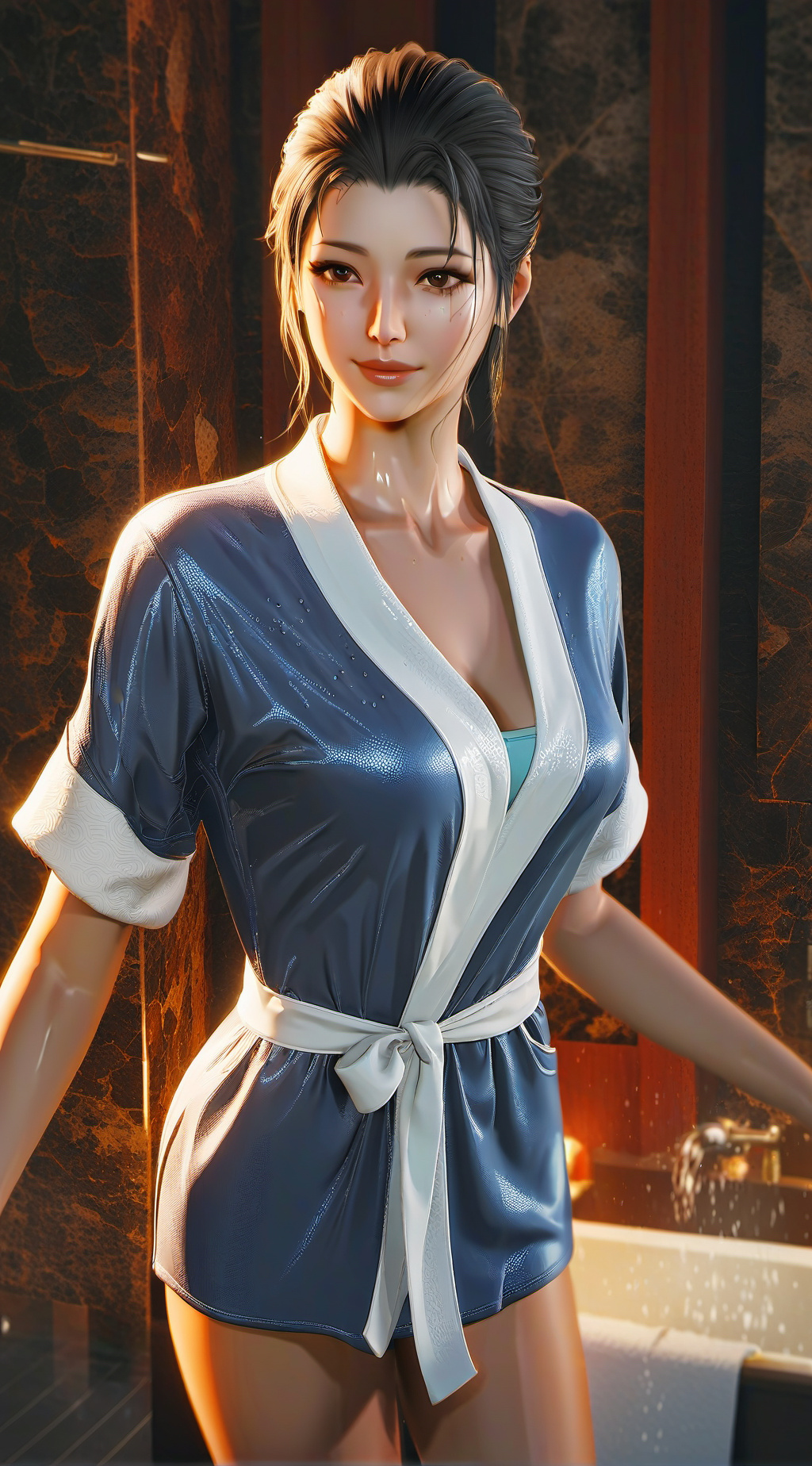 ai character: Evelyn  background