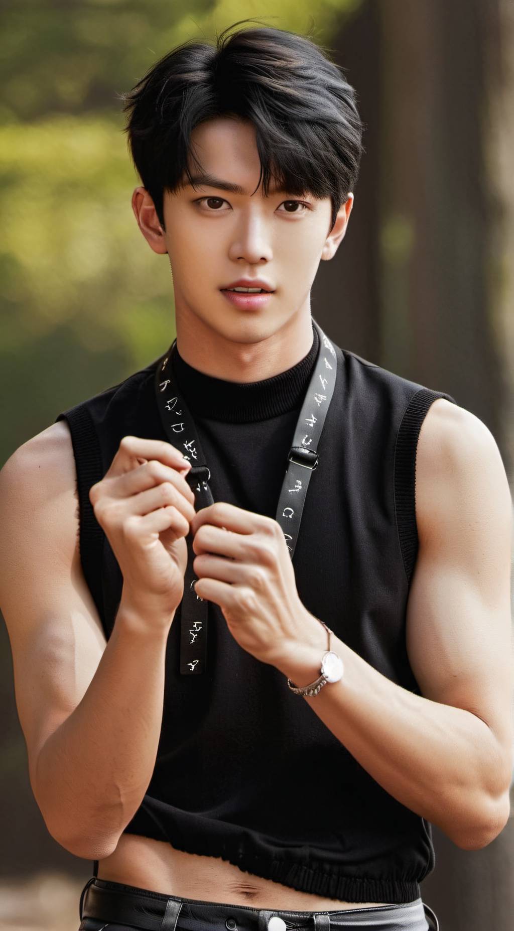 ai character: Heeseung Lee background