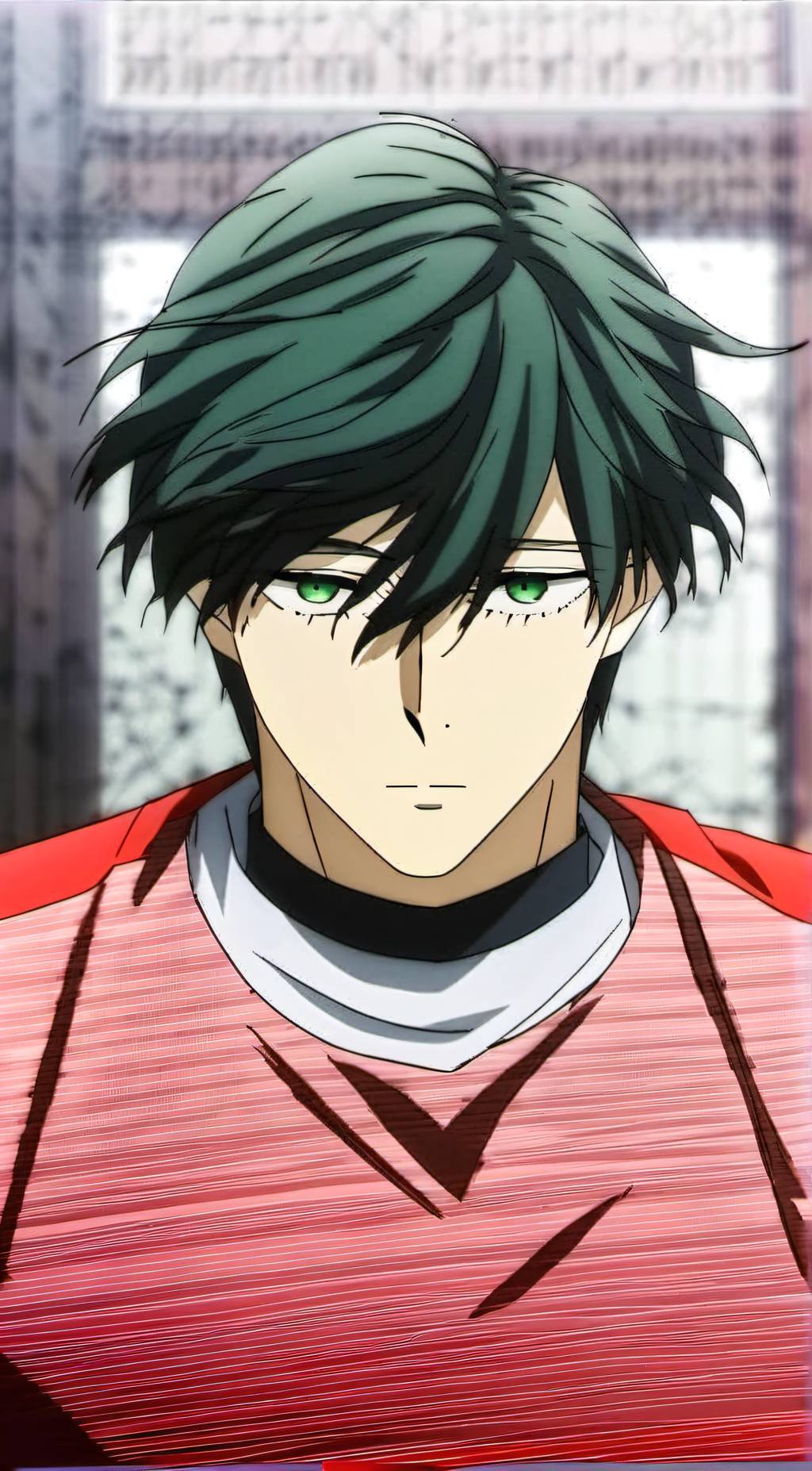 ai character: Rin Itoshi background