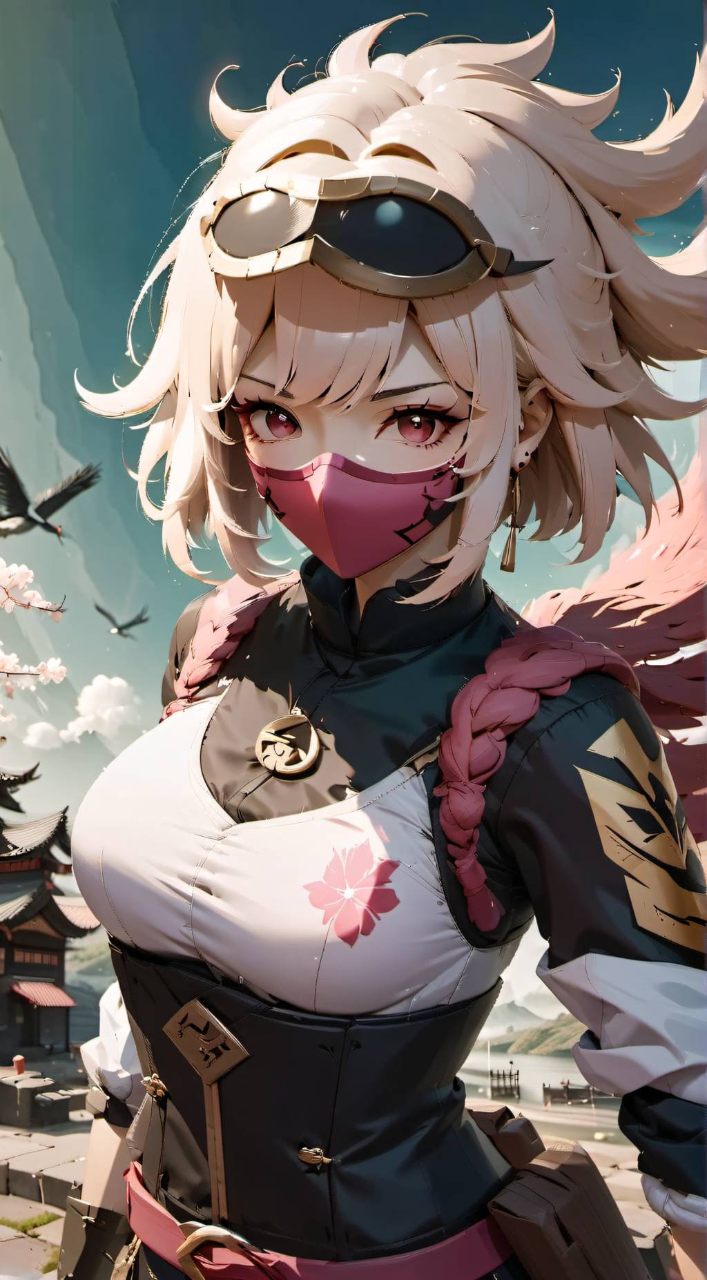 ai character: Ranza, Crane Ninja background