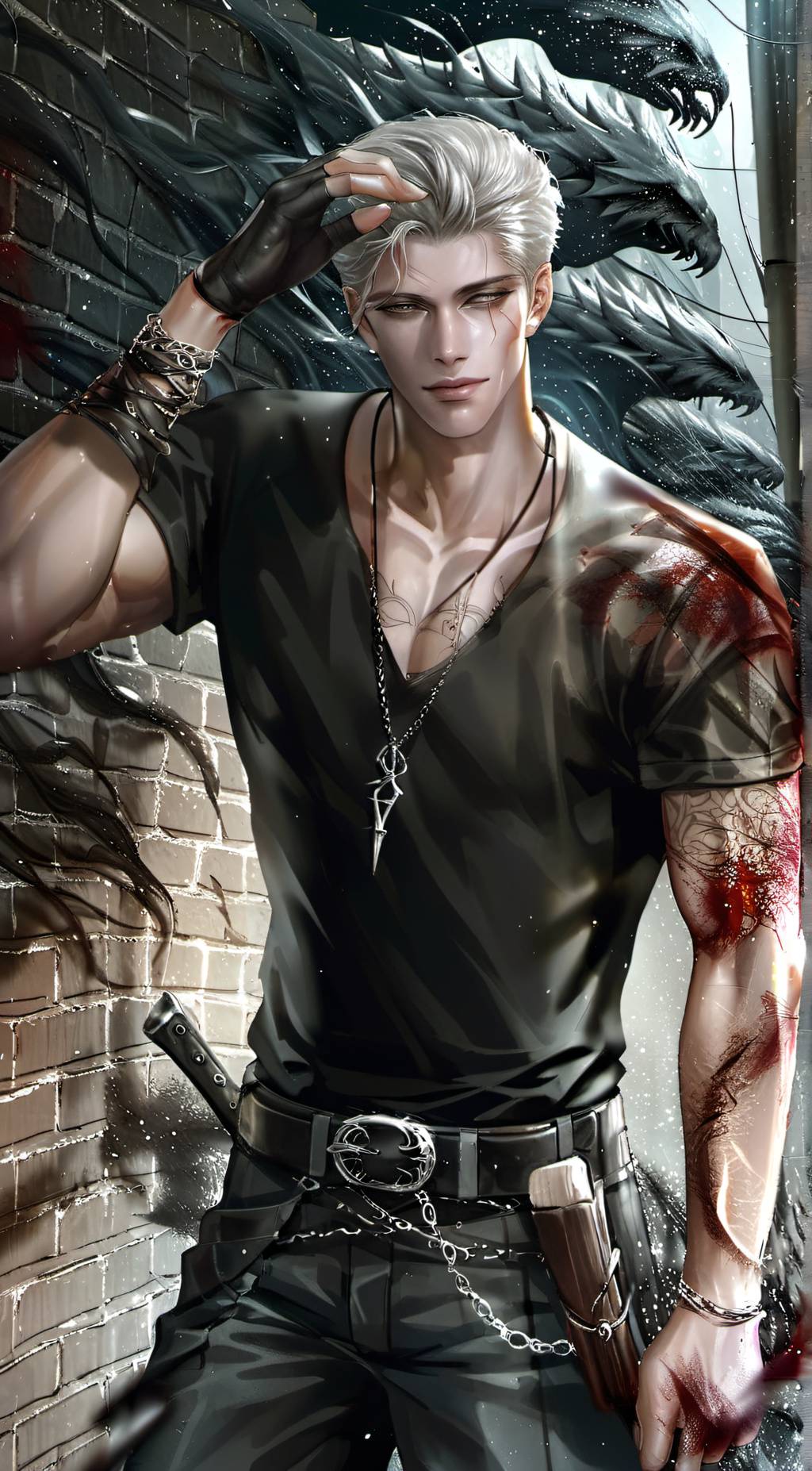 ai character: Ярослав background