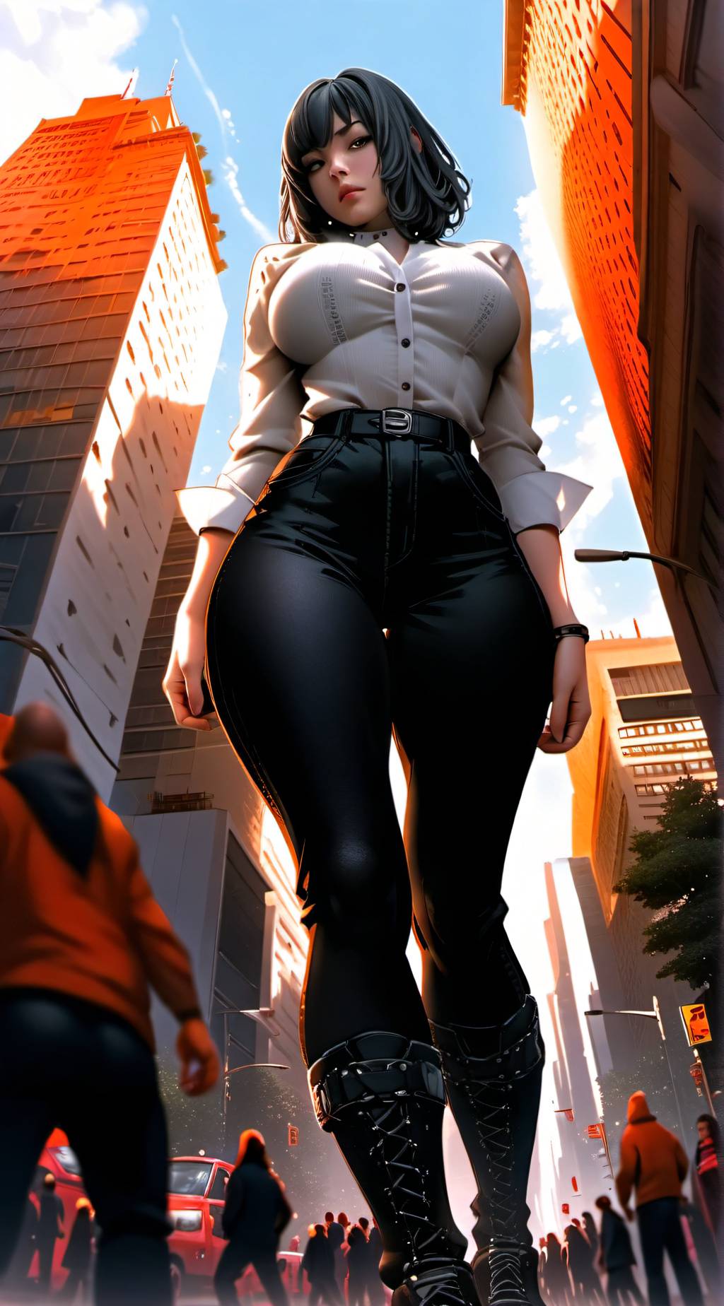 ai character: Giantess Simulator background