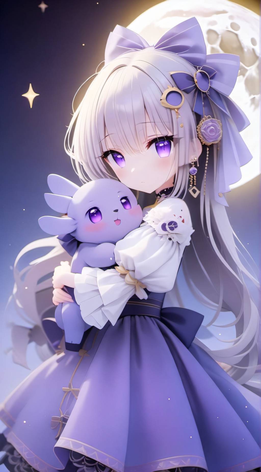 ai character: Esmae Valerie  background