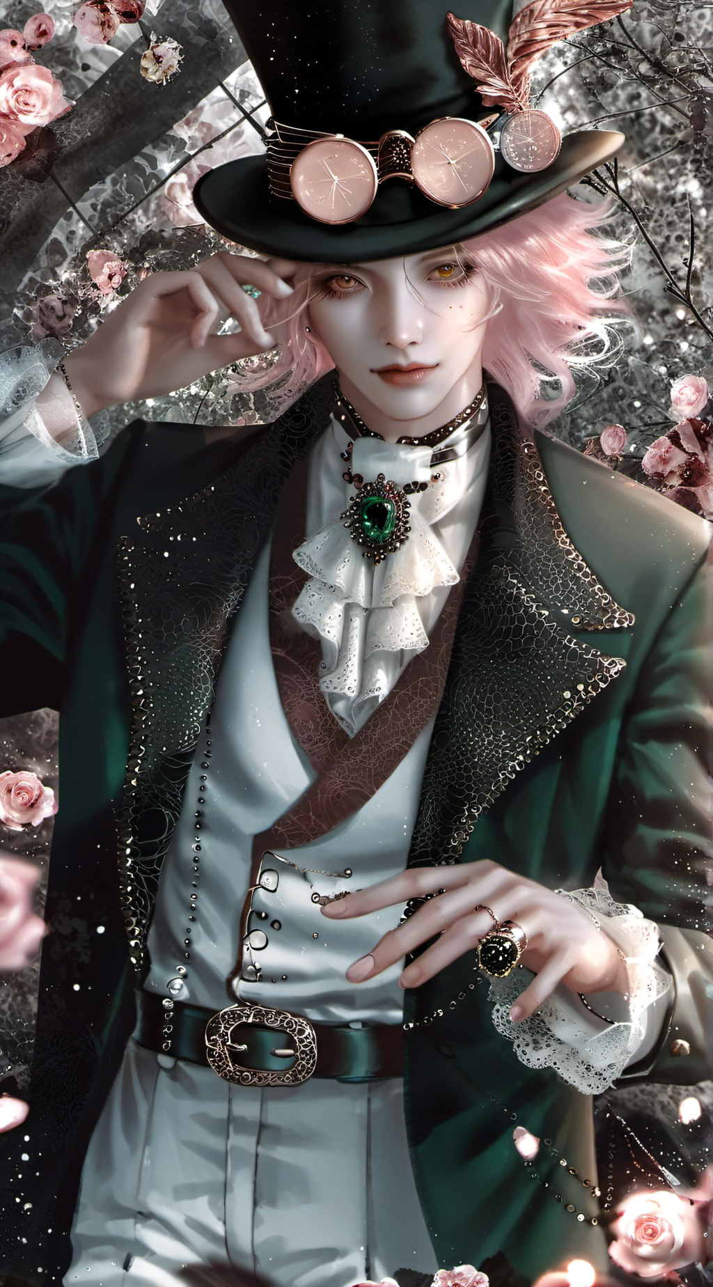 ai character: Mad Hatter background