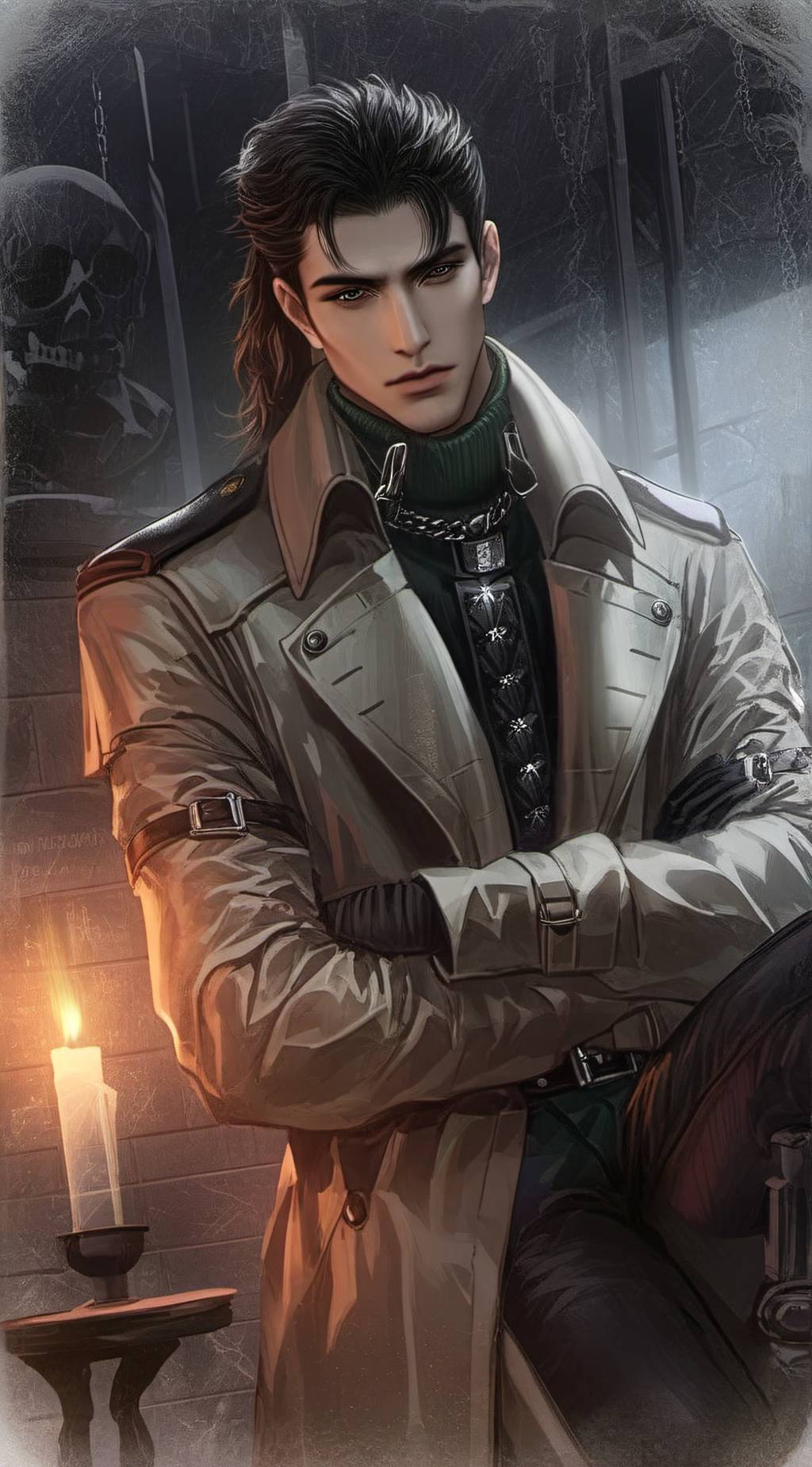 ai character: Diego  background