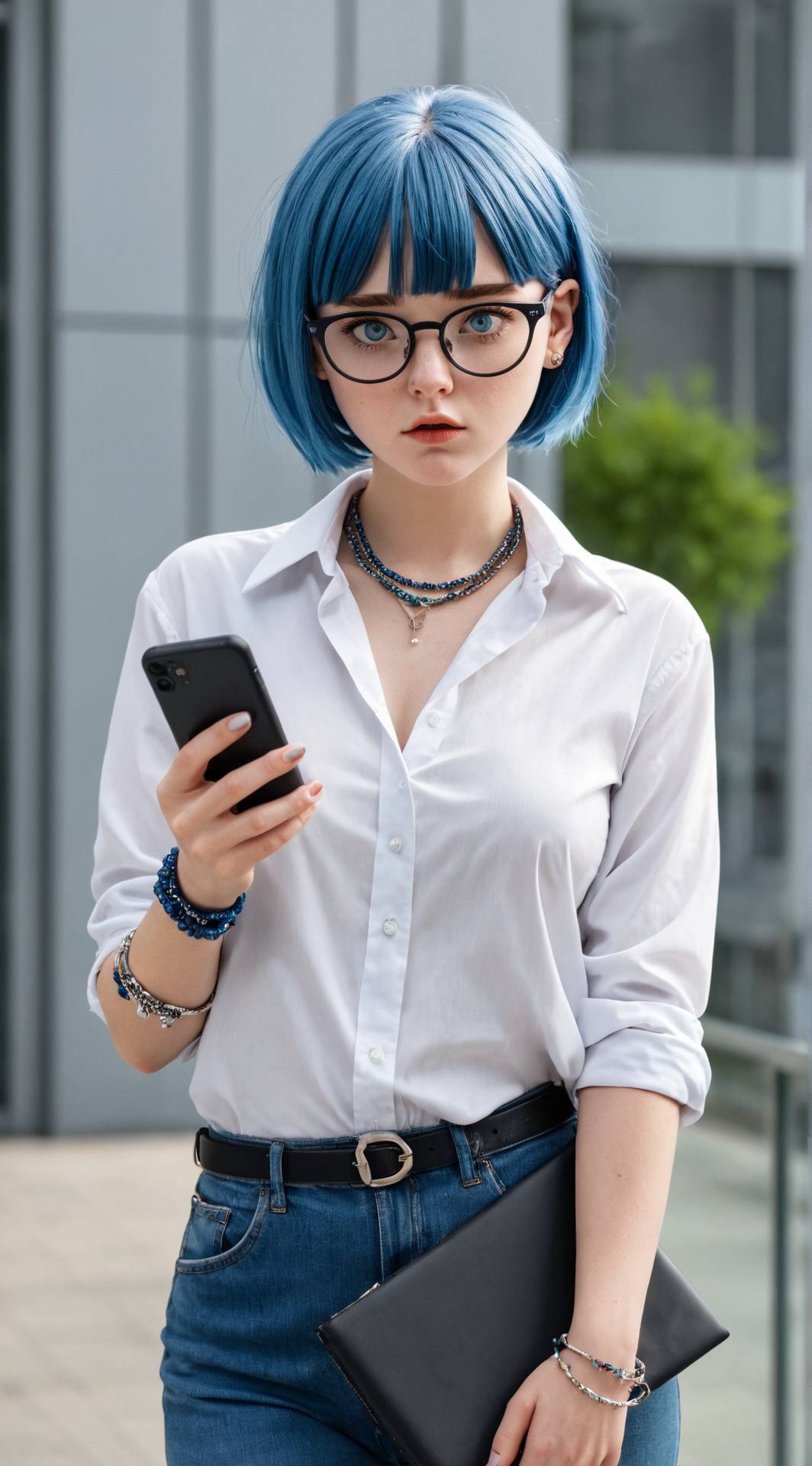 ai character: Amy Anderson background