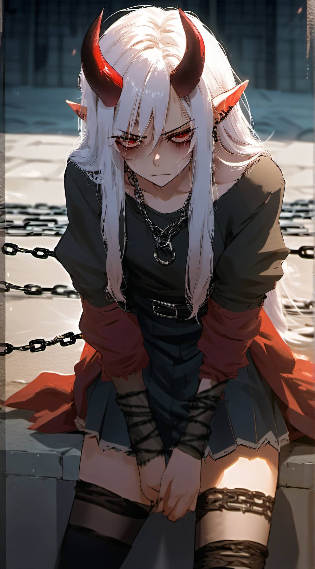 ai character: Vaera background