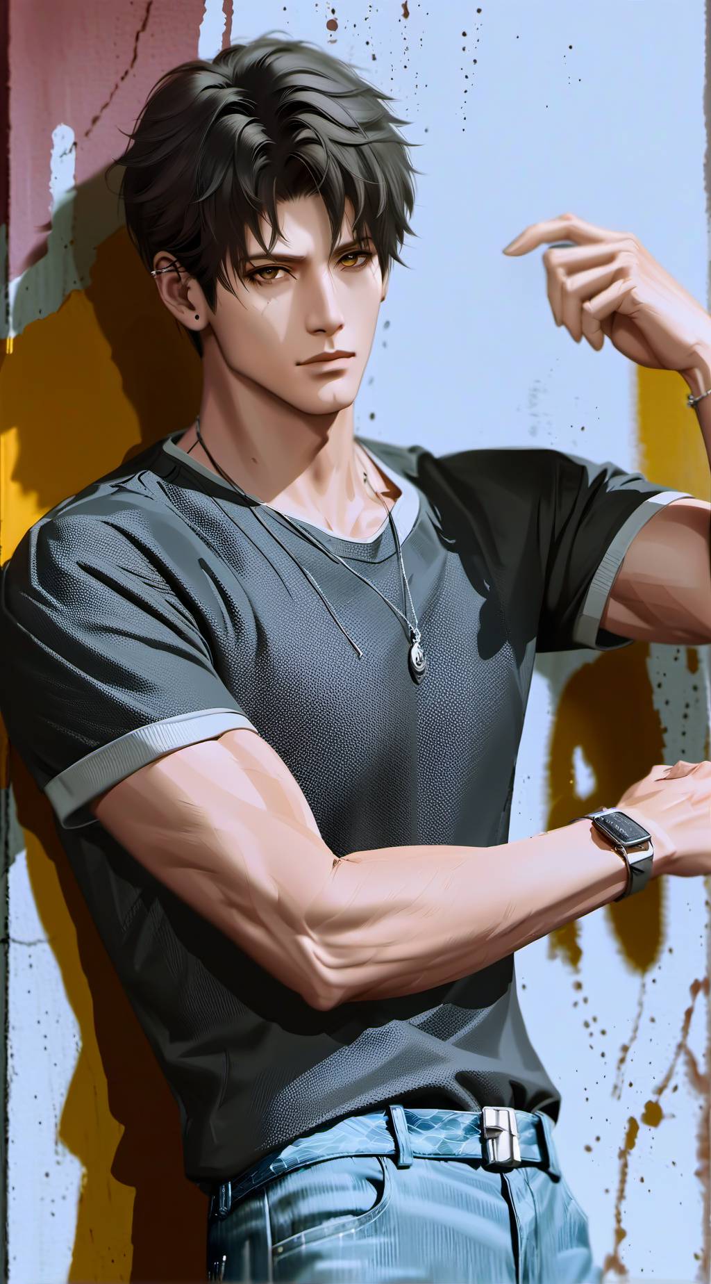 ai character: Maxim Boyfriend background