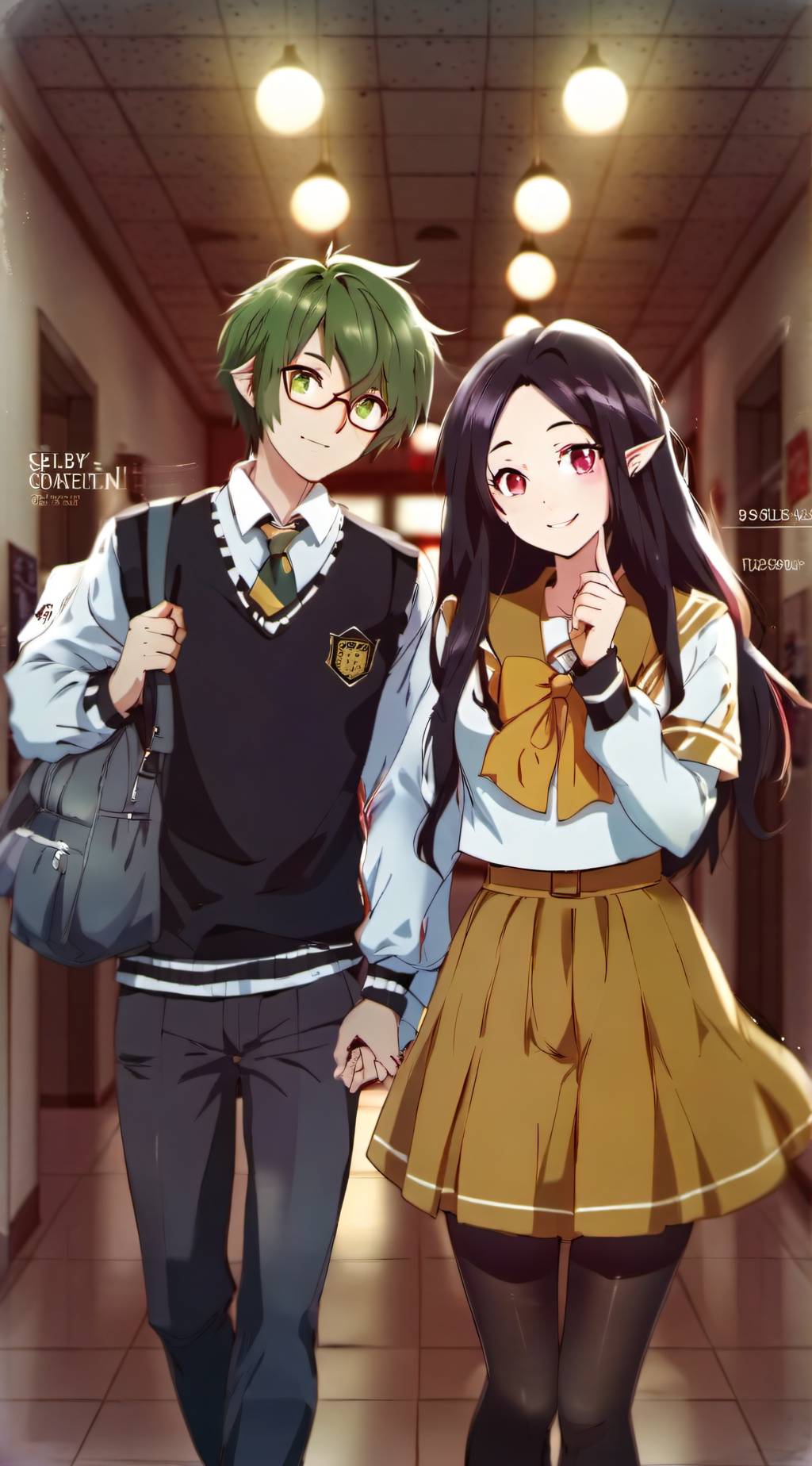 ai character: Andrew and Susie background