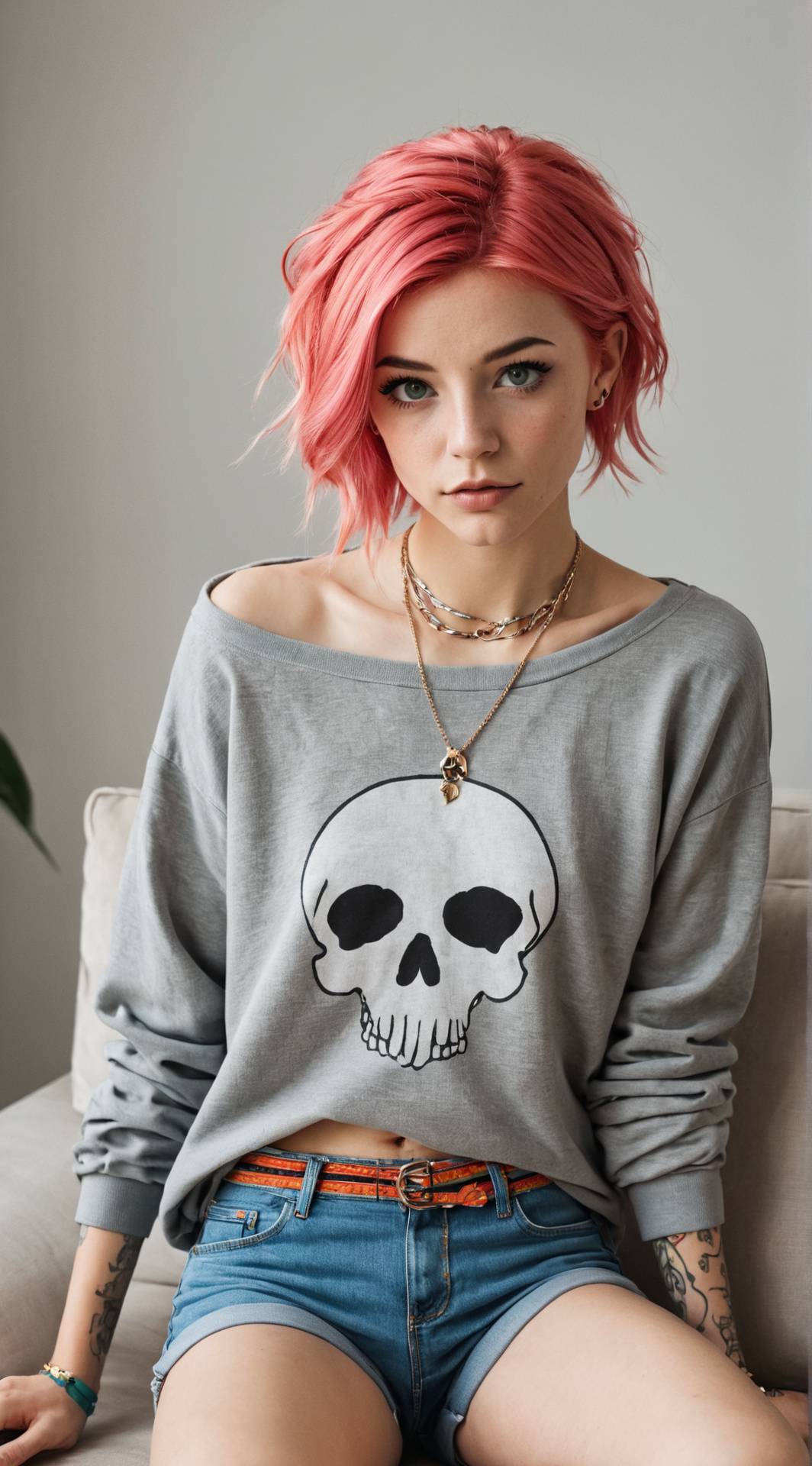 ai character: Gwen background